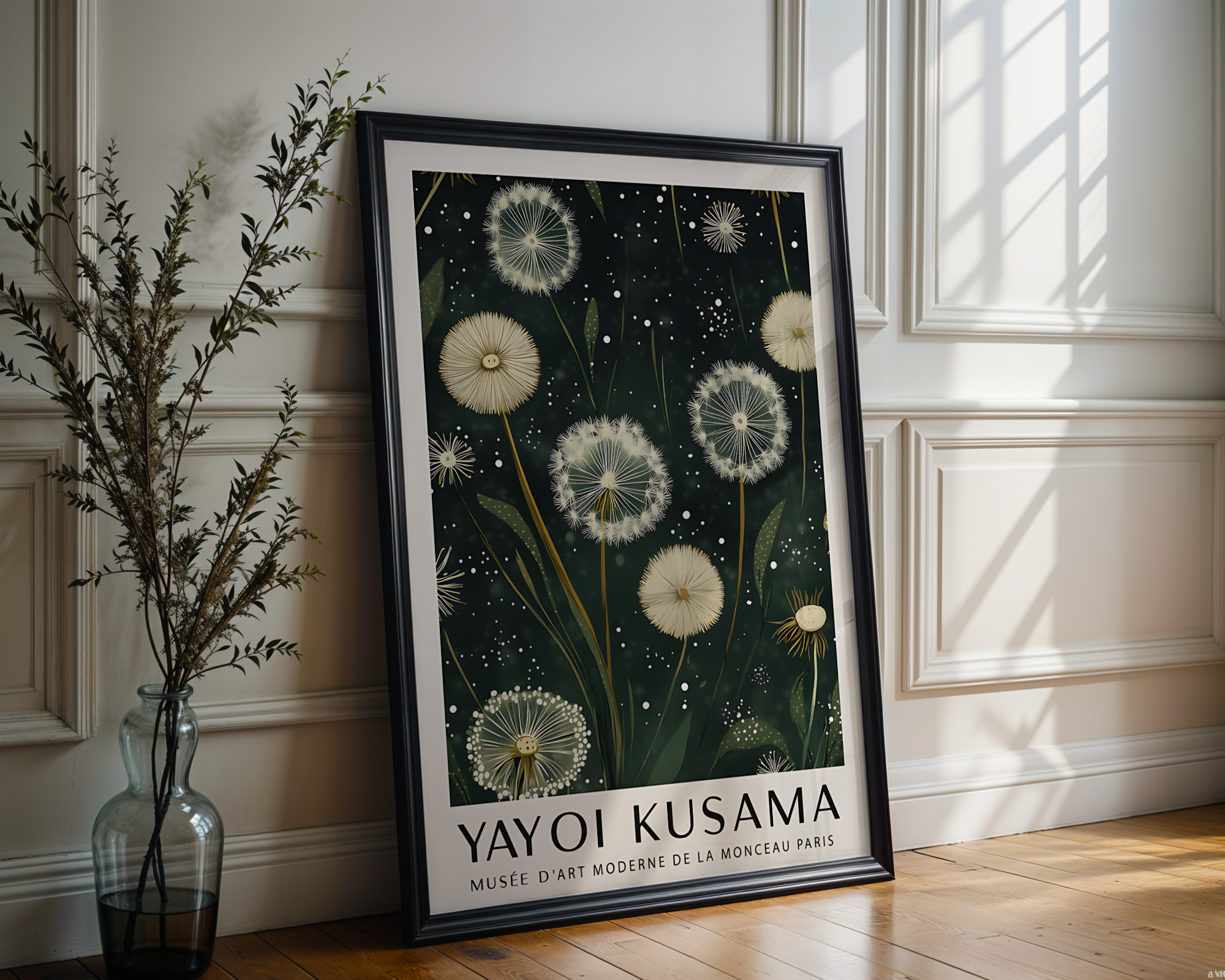 Yayoi Kusama - Dandelions (1985)