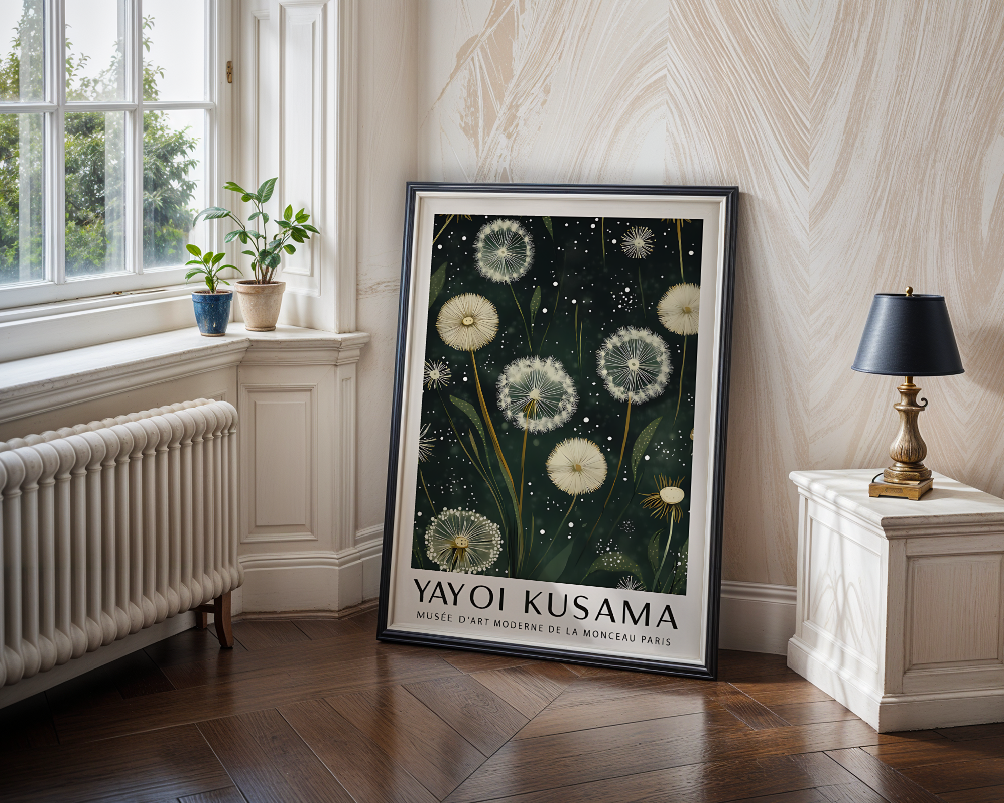 Yayoi Kusama - Dandelions (1985)