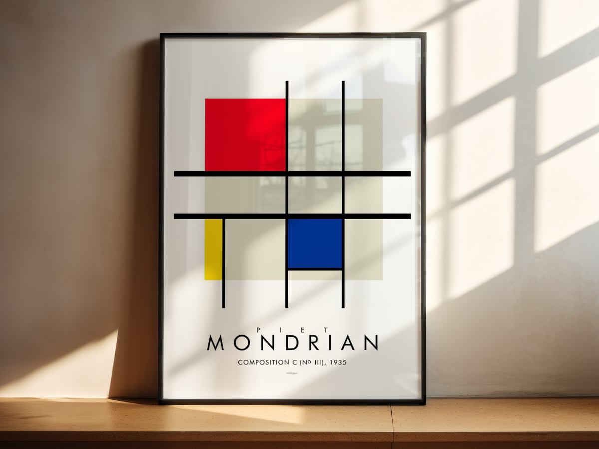 Piet Mondrian - Composition C (No. III), 1935