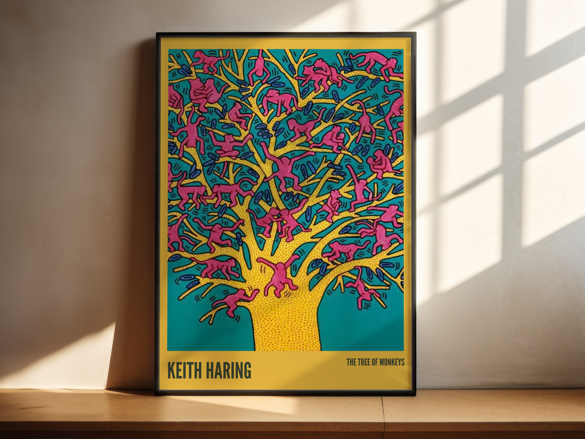 Keith Haring - The Tree of Monkeys