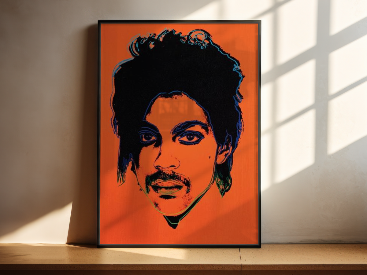 Andy Warhol - Orange Prince (1984)