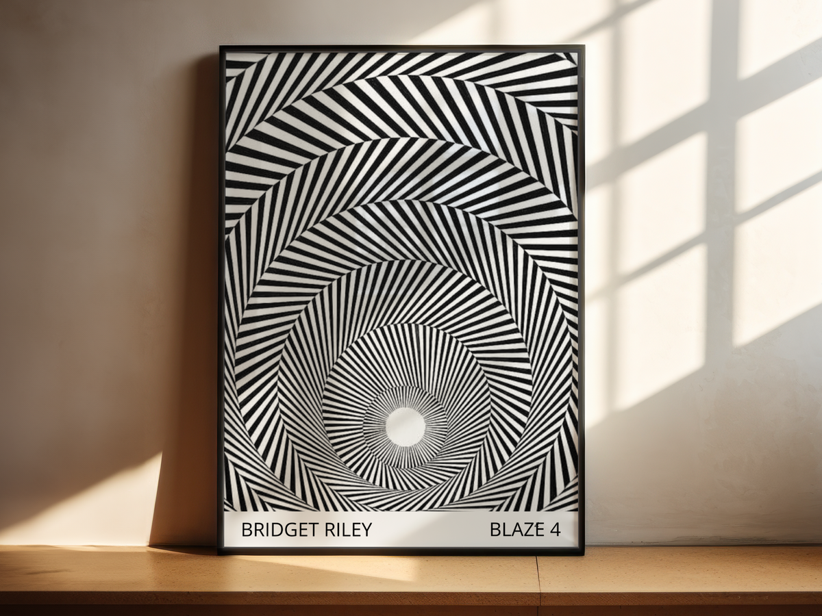 Bridget Riley - Blaze 4