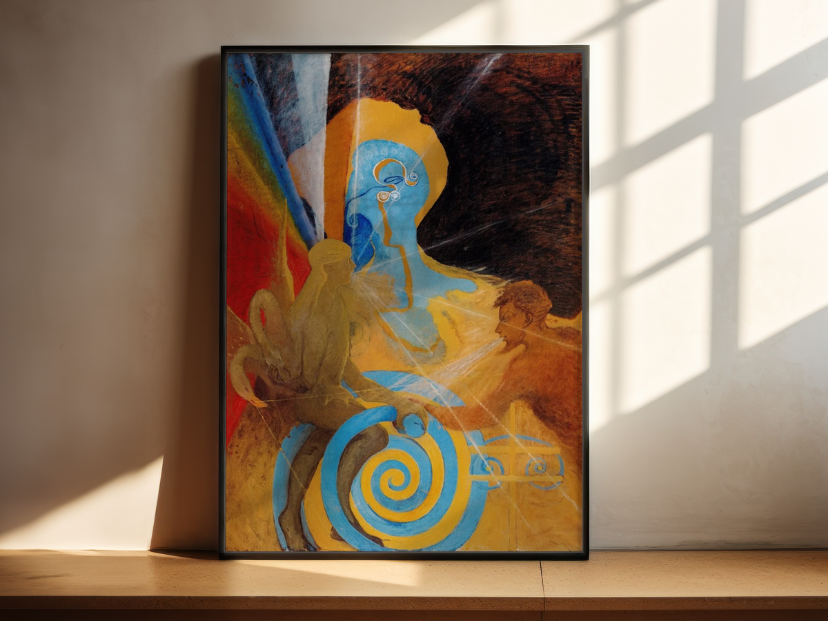 Hilma af Klint - The Wu/Rose Series, No. 1 (Group III) 1907