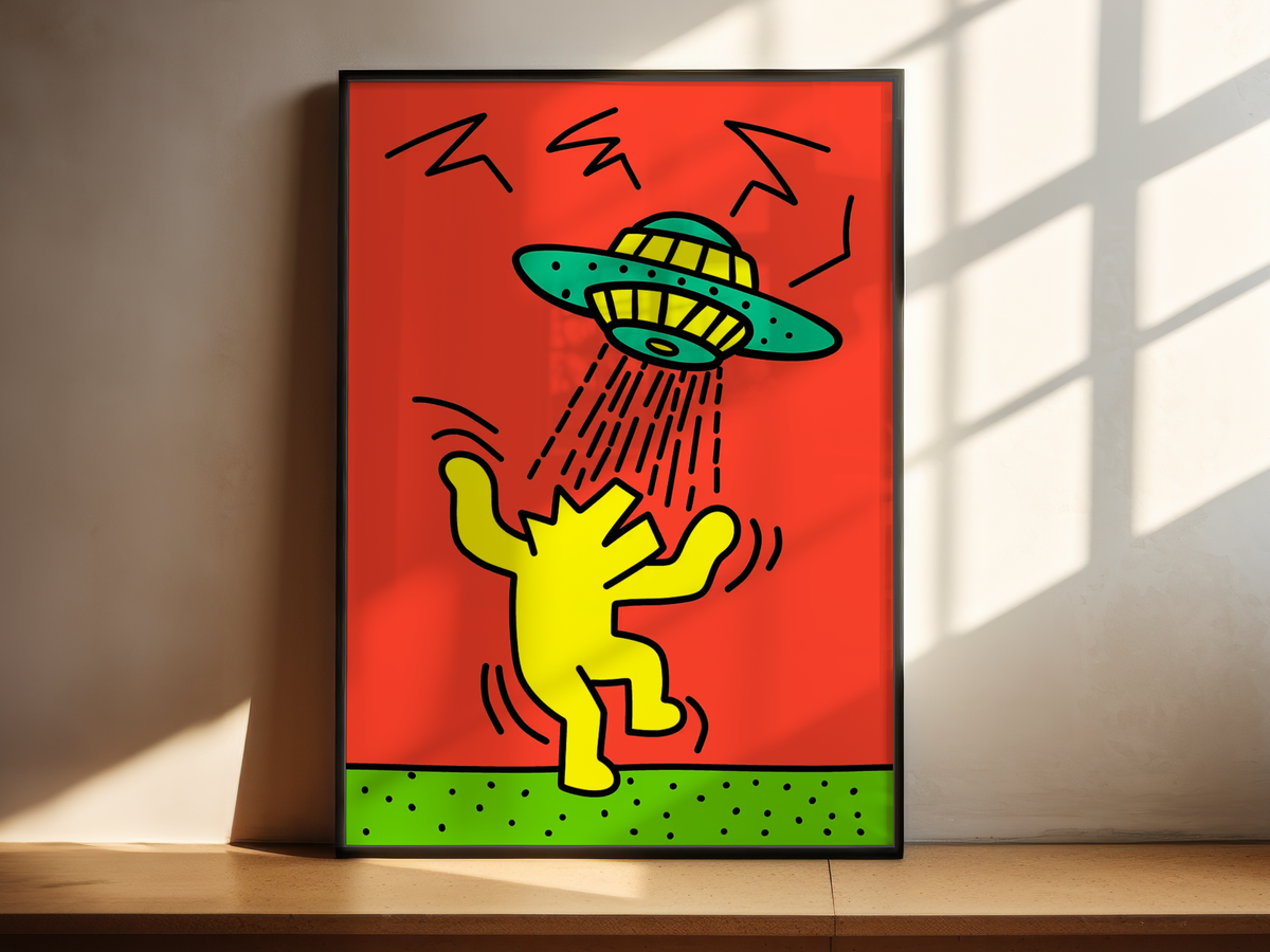 Keith Haring - Abduction