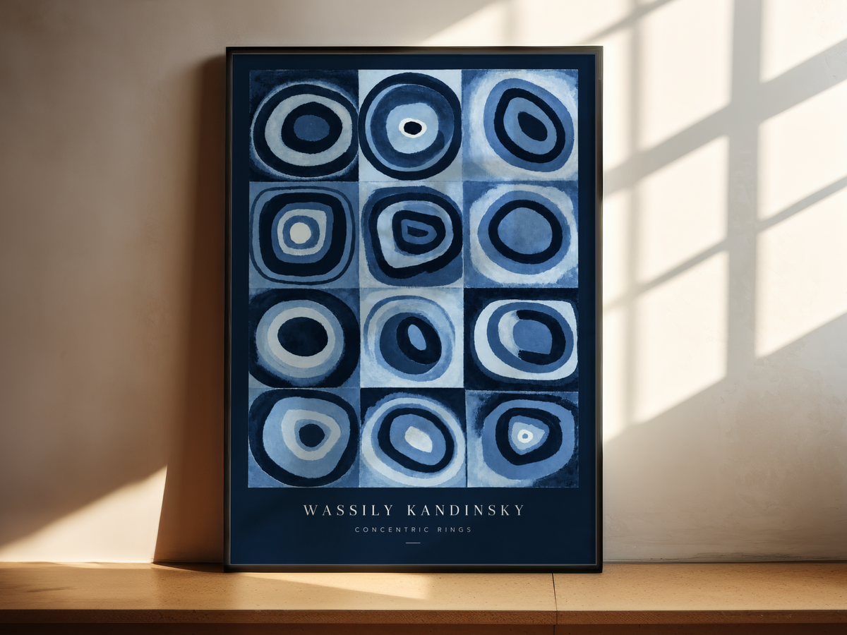 Wassily Kandinsky - Concentric Rings [Chromatic Edit]