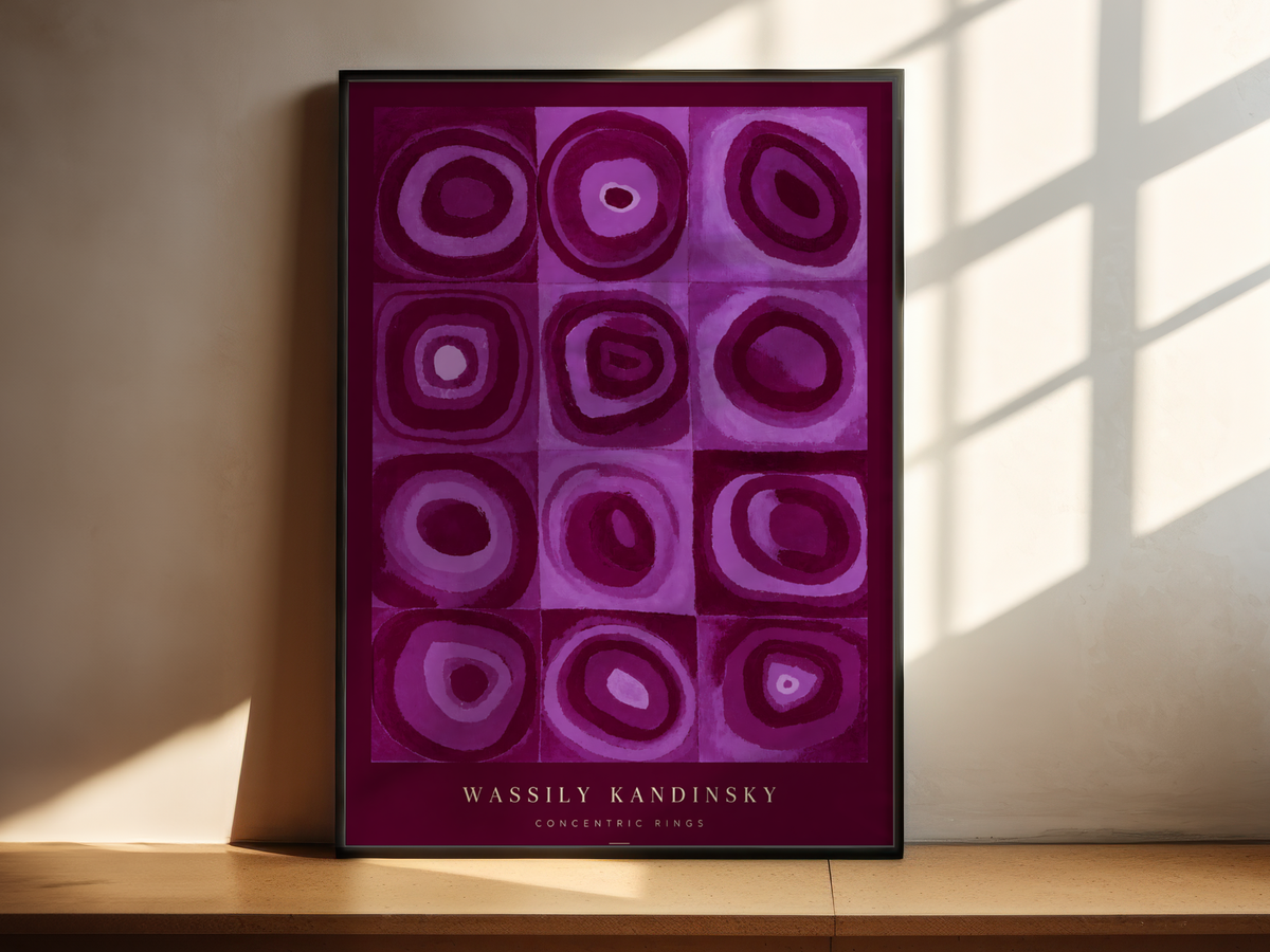 Chromatic Collective - Kandinsky Concentric Rings Edit 01
