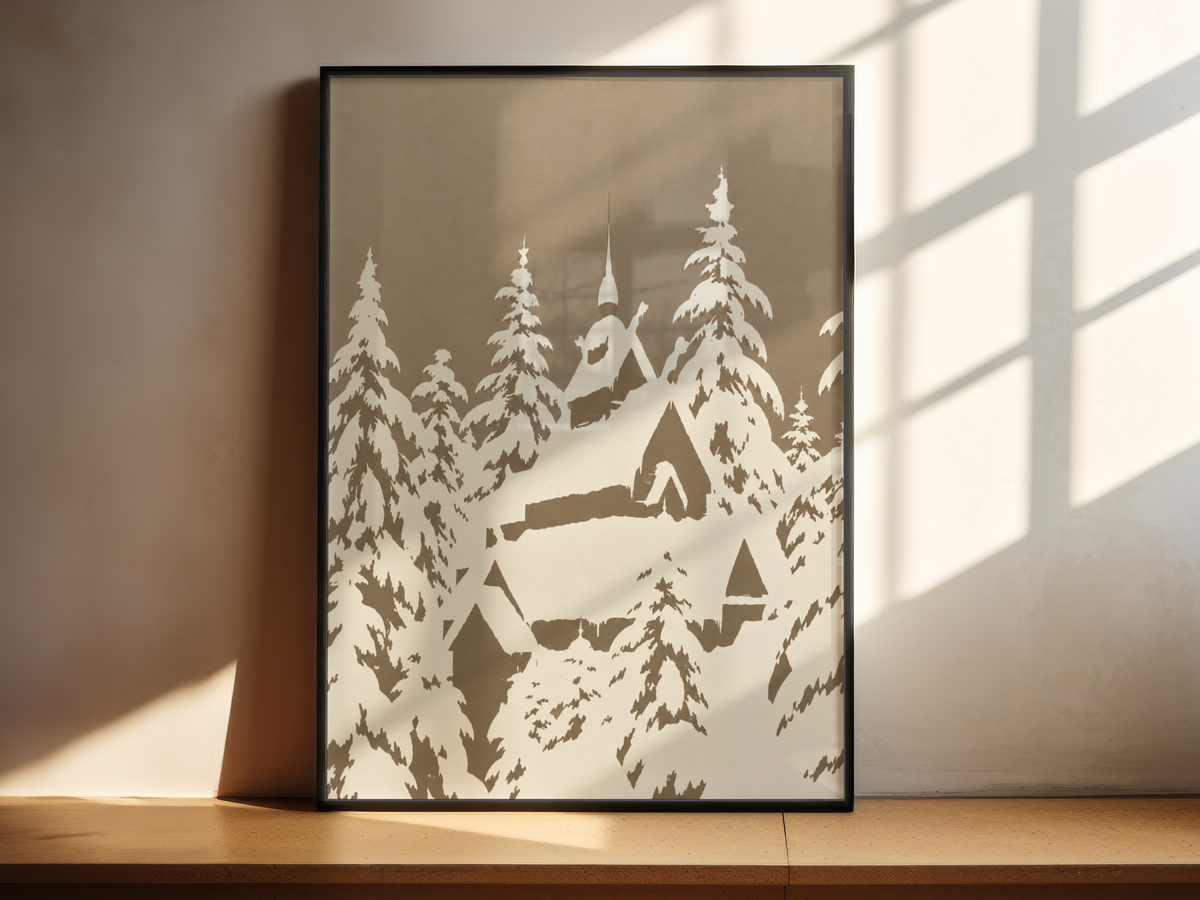 Theodor Kittelsen - Stavkirke [Chromatic Edit]
