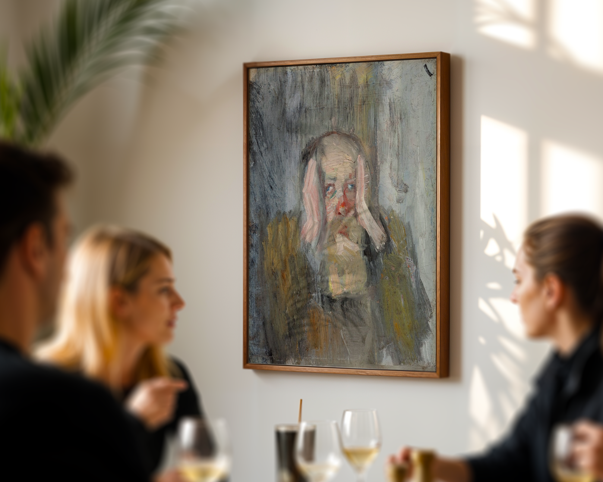 Christian Krohg - Bakrus (eller "Dagen derpå")