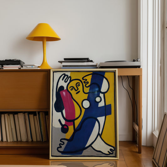 Fernand Léger - Dancer in Yellow and Blue