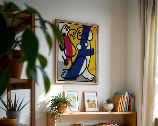 Fernand Léger - Dancer in Yellow and Blue