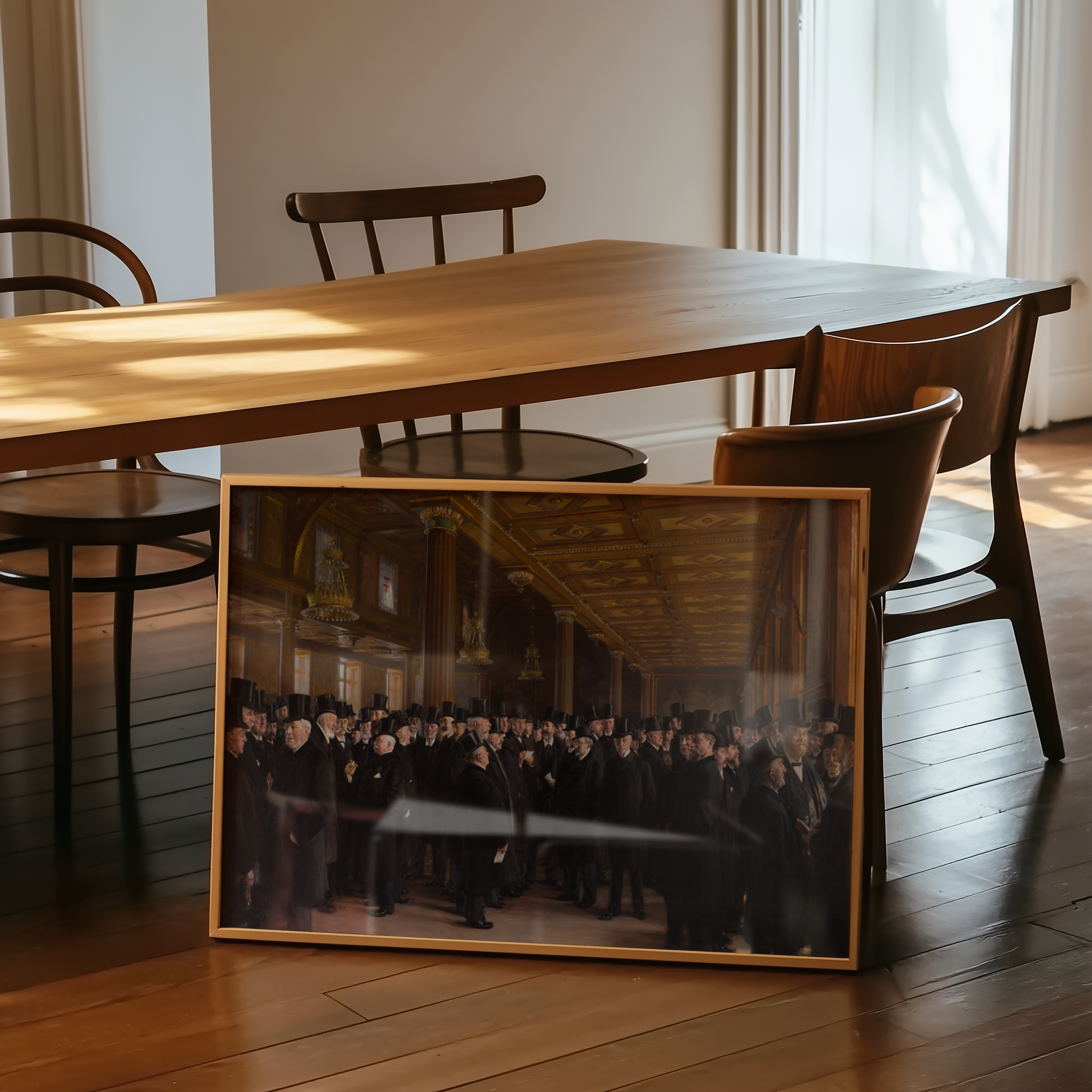 Peder Severin Krøyer - From Copenhagen Stock Exchange (1895)