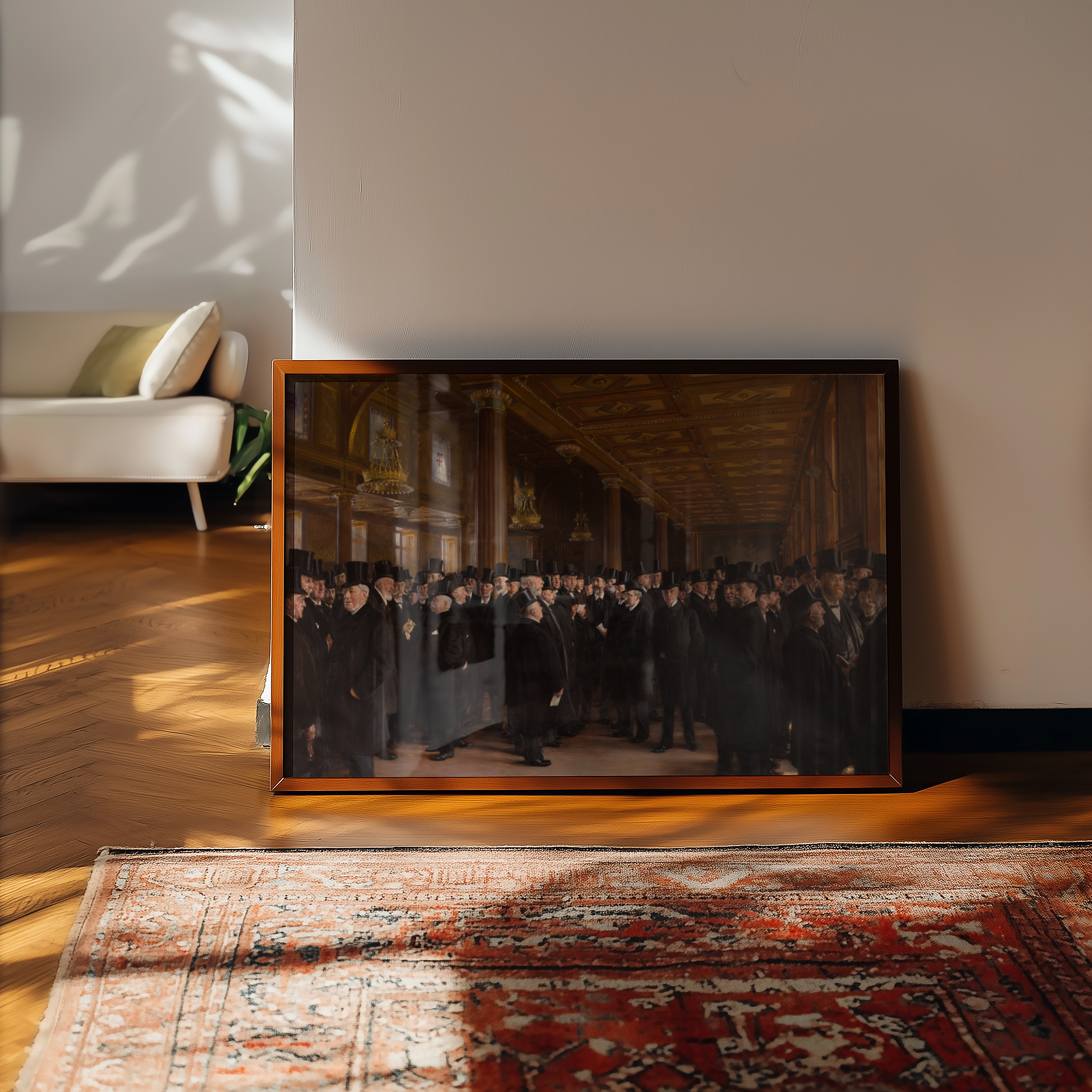 Peder Severin Krøyer - From Copenhagen Stock Exchange (1895)