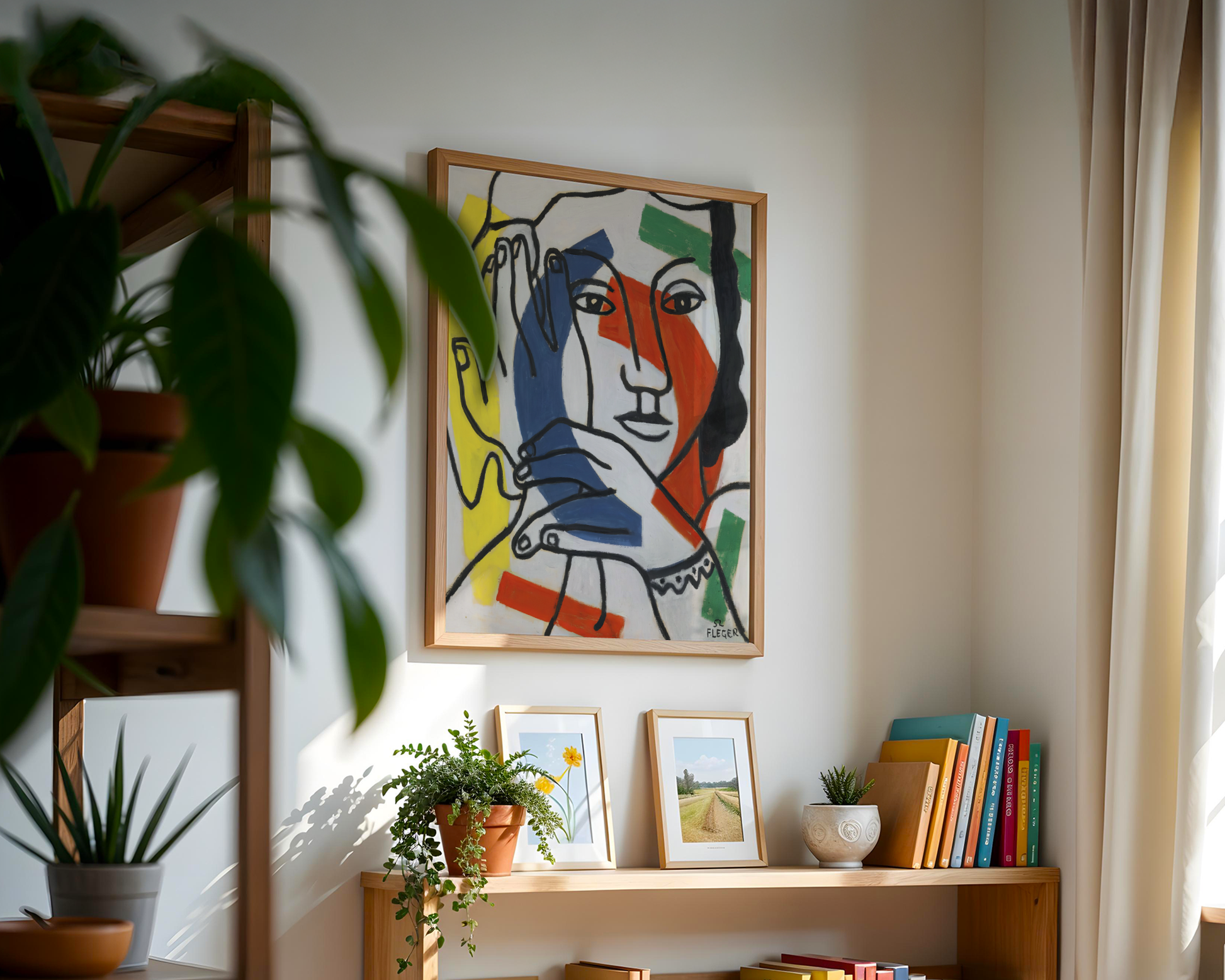 Fernand Léger - Deux Mains et Une Figure