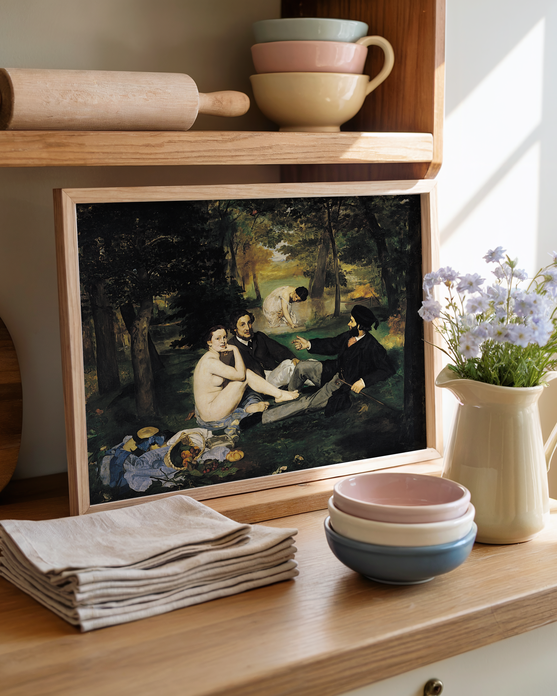 Édouard Manet - Le Déjeuner sur l'herbe (Frokost i det grønne)