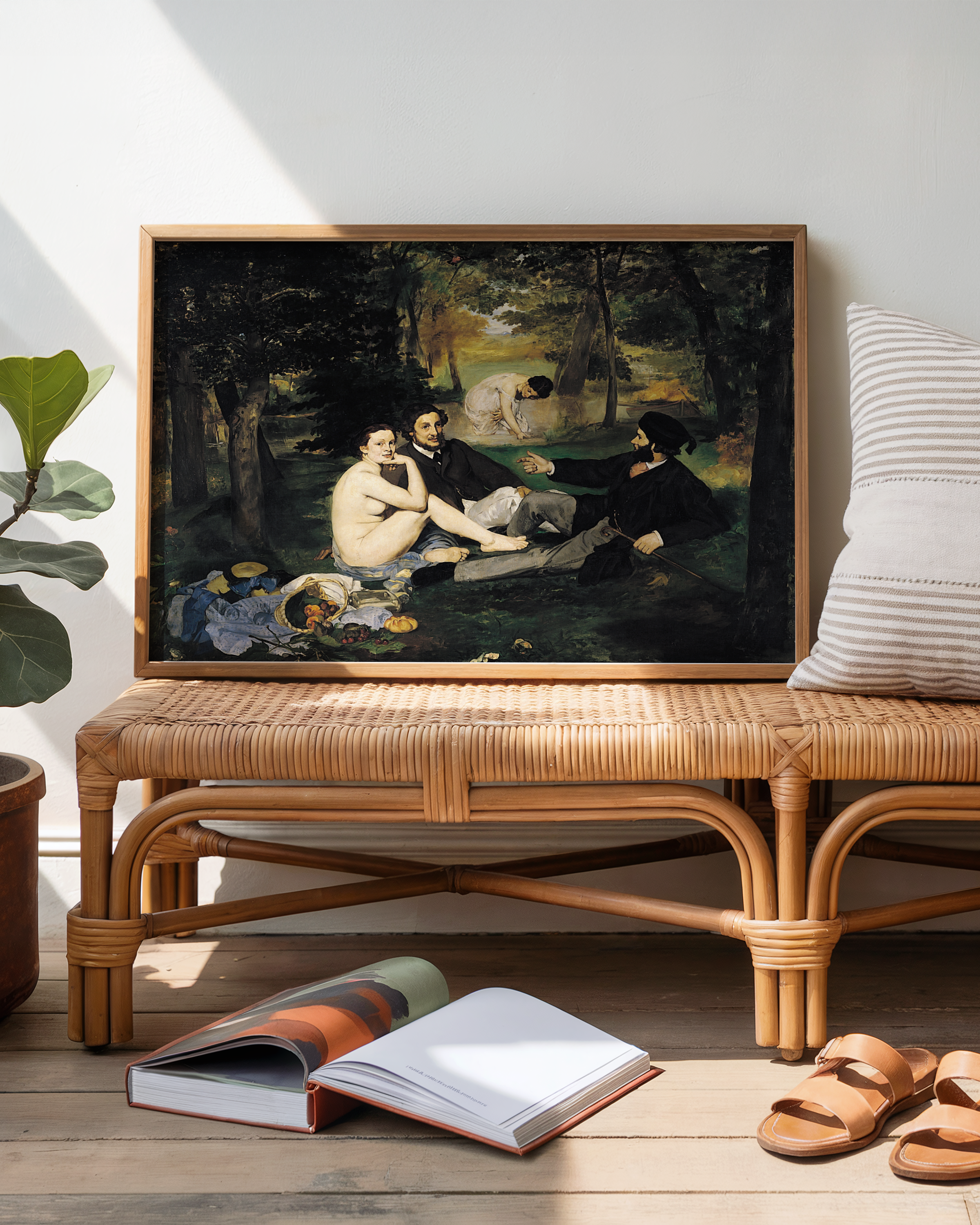 Édouard Manet - Le Déjeuner sur l'herbe (Frokost i det grønne)