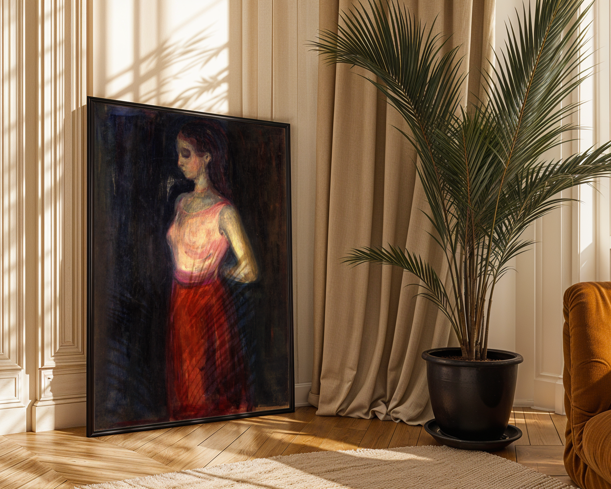 Edvard Munch - Study of a Model (1898)
