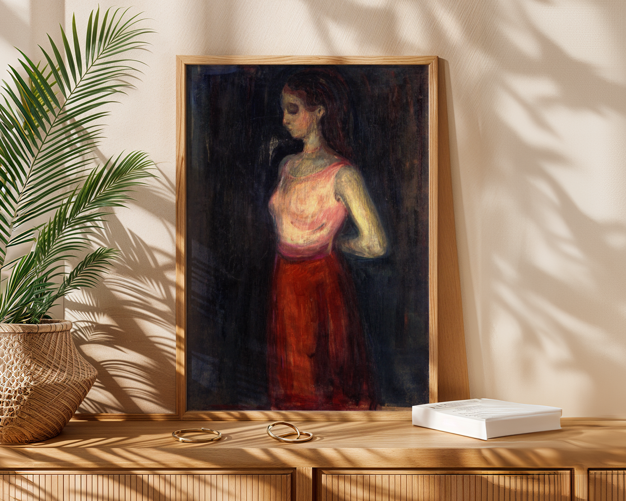 Edvard Munch - Study of a Model (1898)