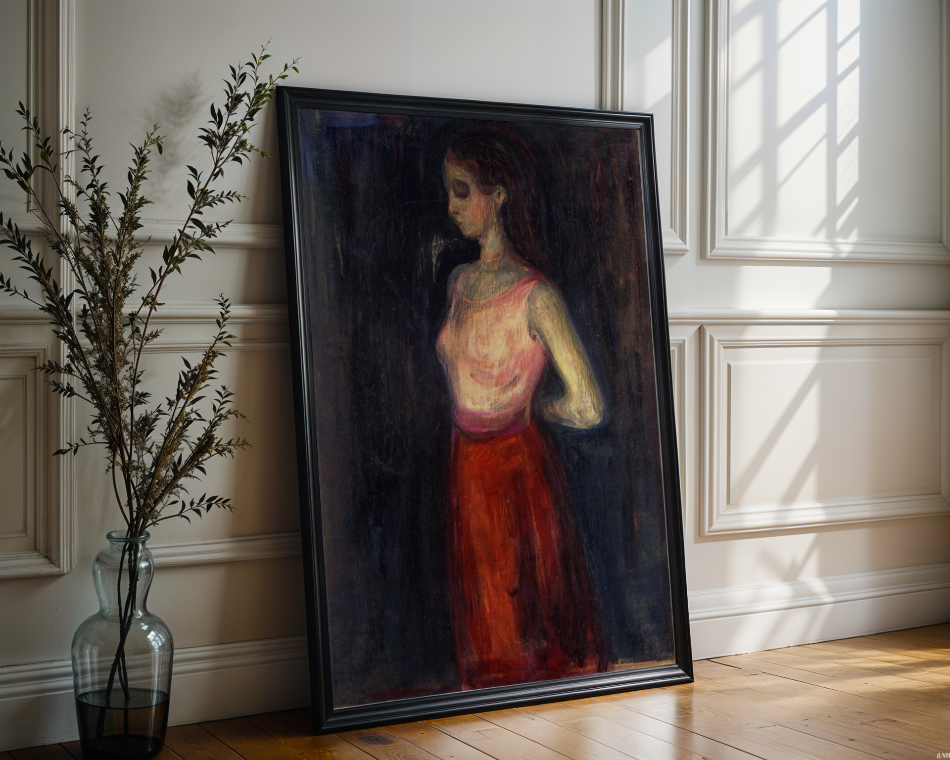Edvard Munch - Study of a Model (1898)