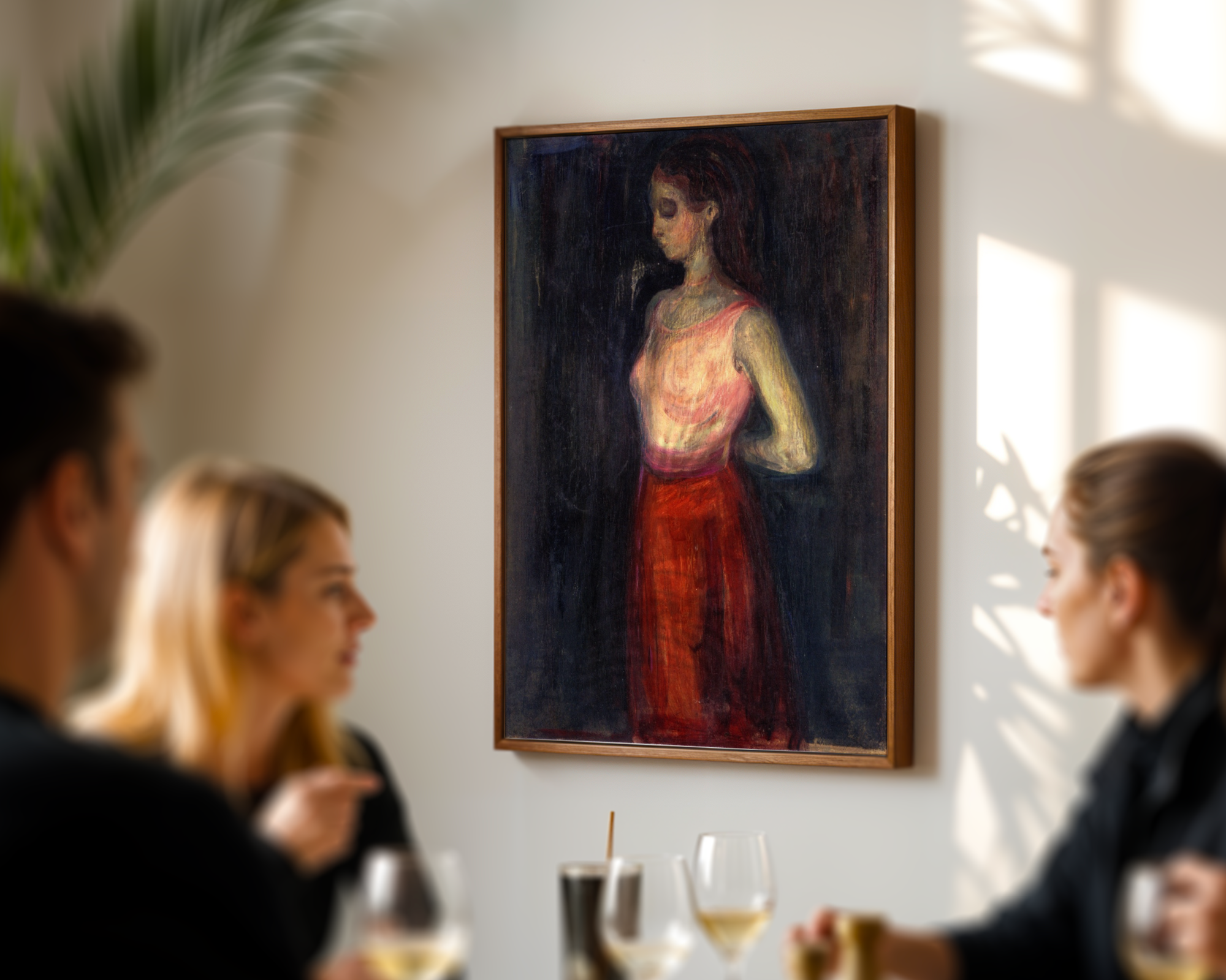Edvard Munch - Study of a Model (1898)