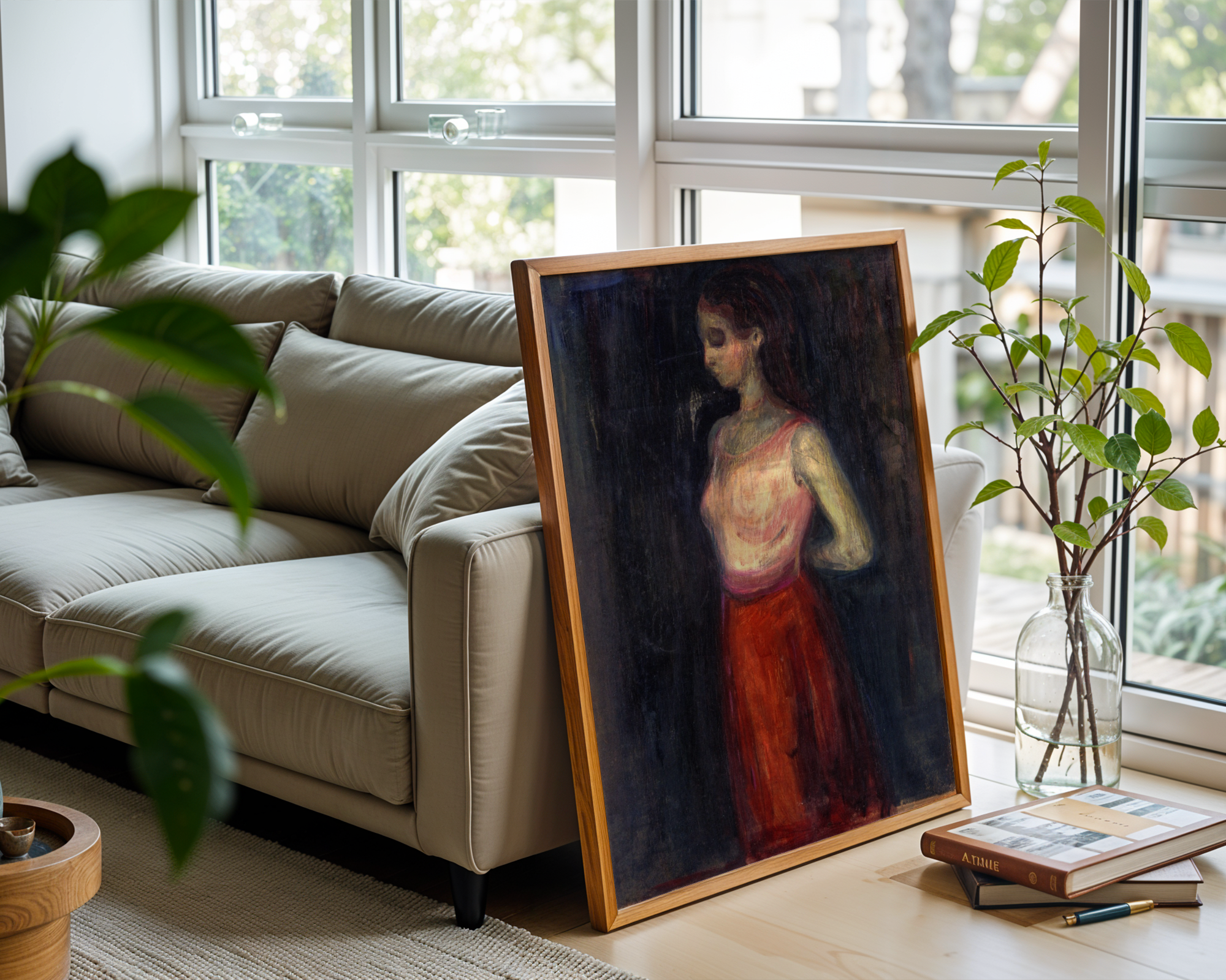 Edvard Munch - Study of a Model (1898)