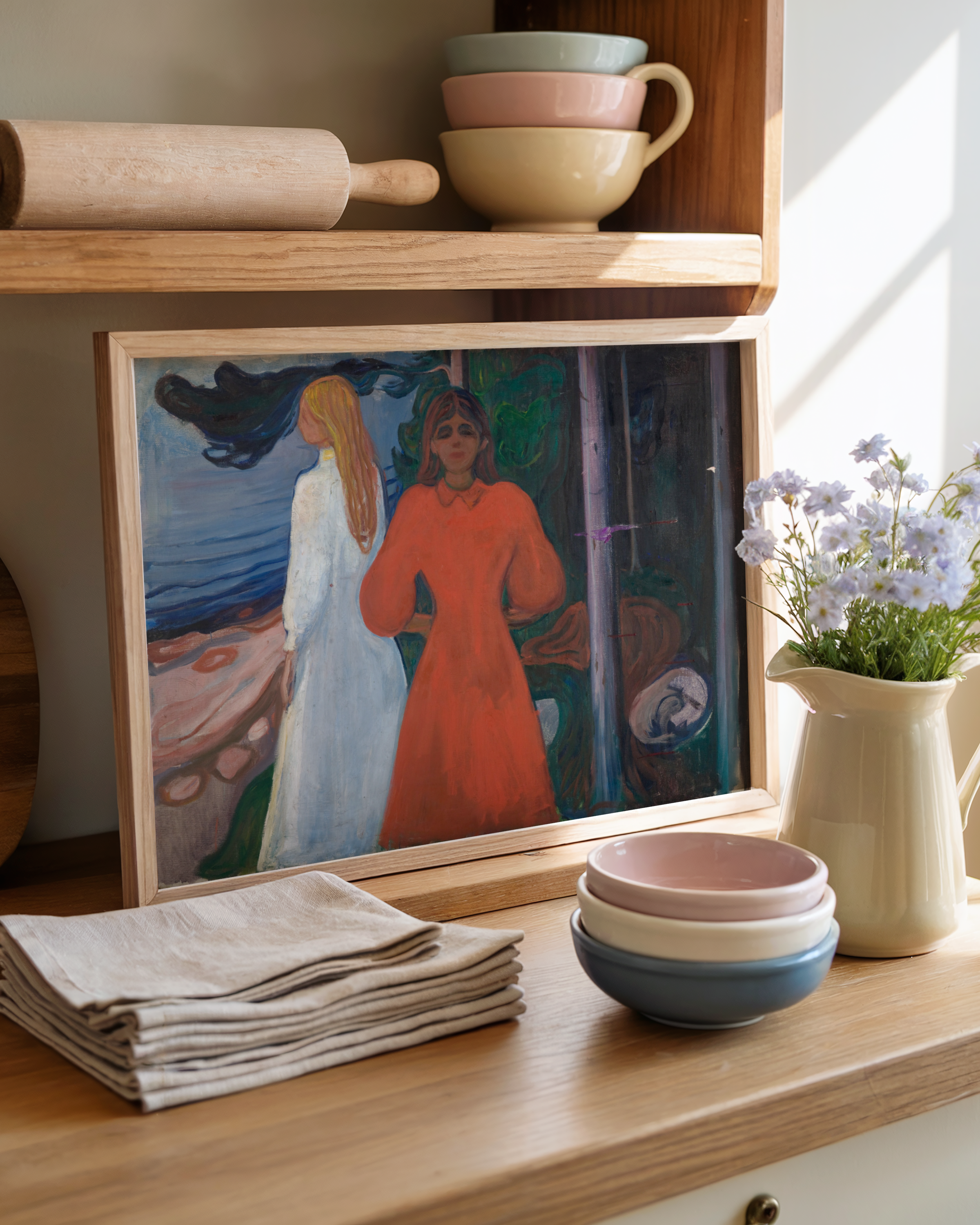 Edvard Munch - Rød og Hvit