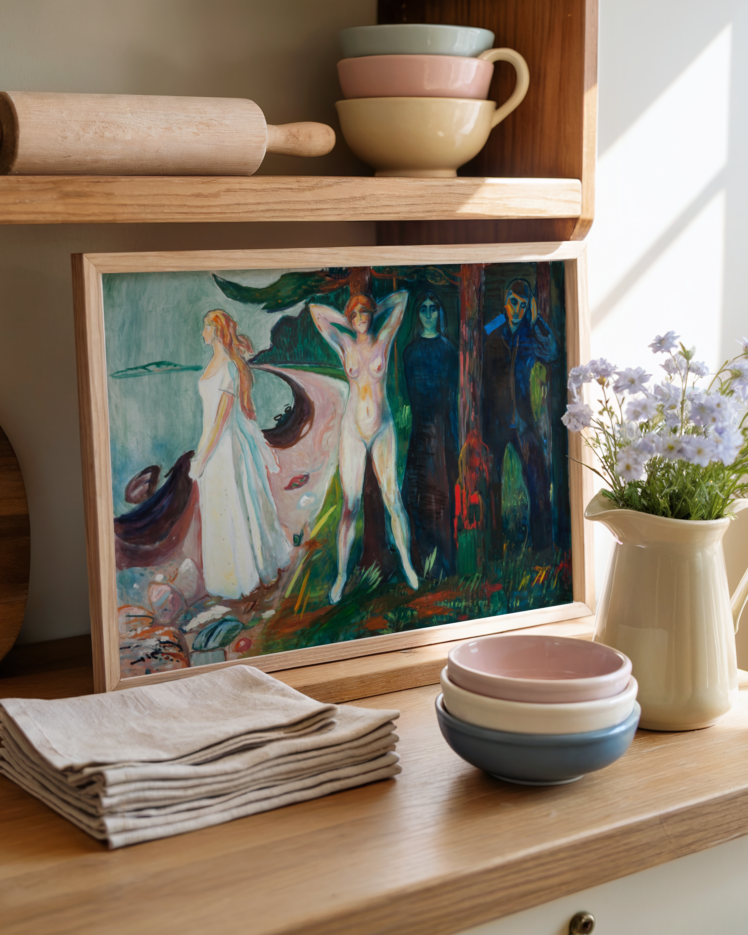 Edvard Munch - Kvinnen i tre stadier