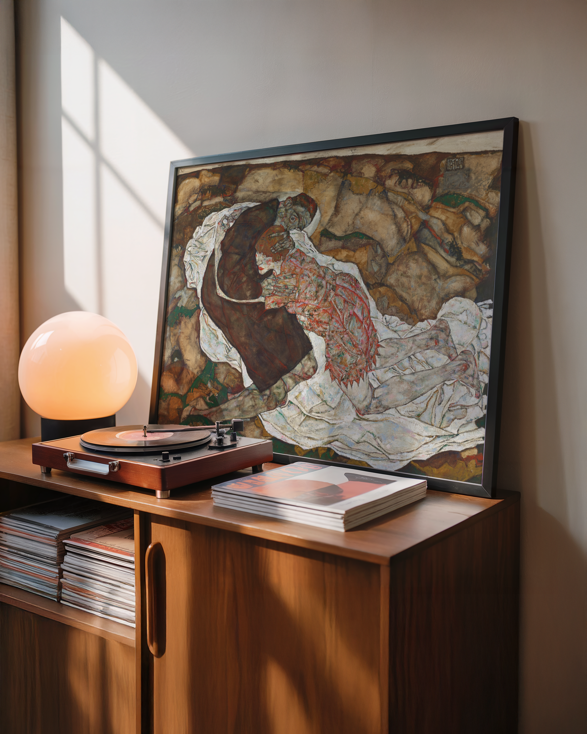 Egon Schiele - Døden og piken (1915)