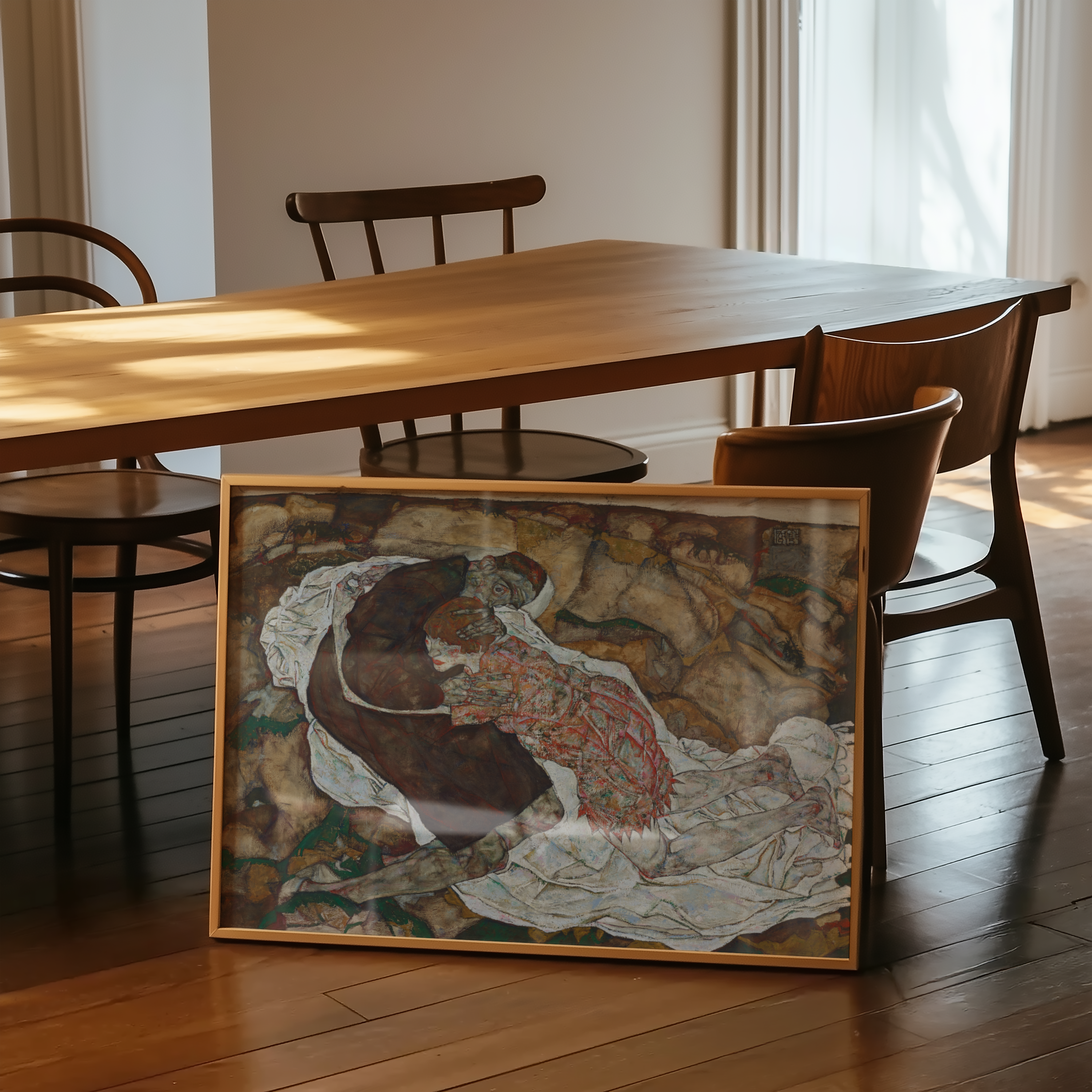 Egon Schiele - Døden og piken (1915)