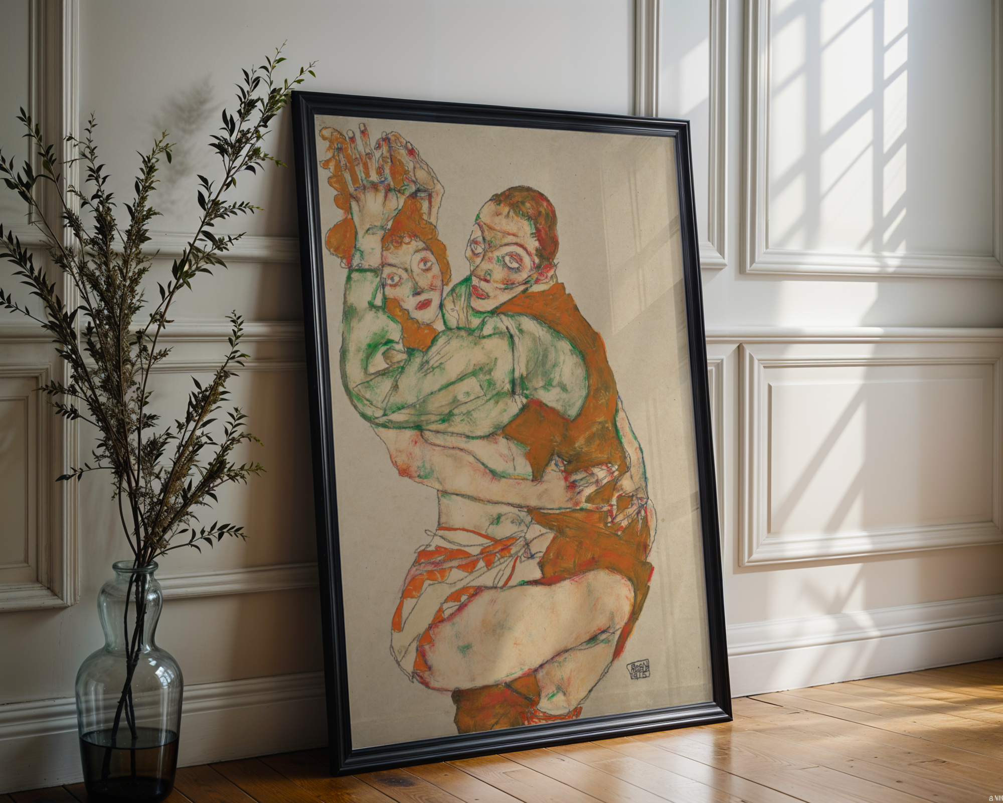 Egon Schiele - Lovemaking