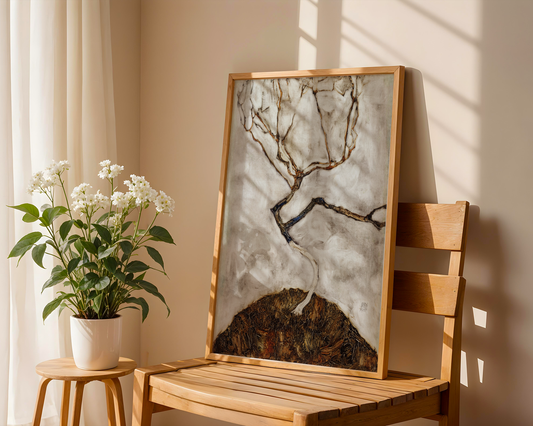 Egon Schiele - Small Tree in Late Autumn