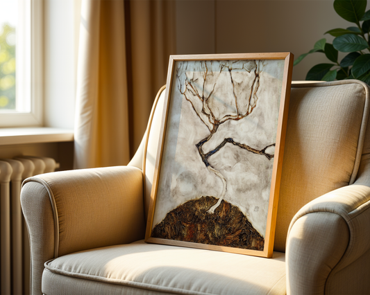 Egon Schiele - Small Tree in Late Autumn