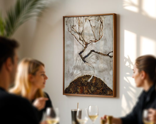 Egon Schiele - Small Tree in Late Autumn