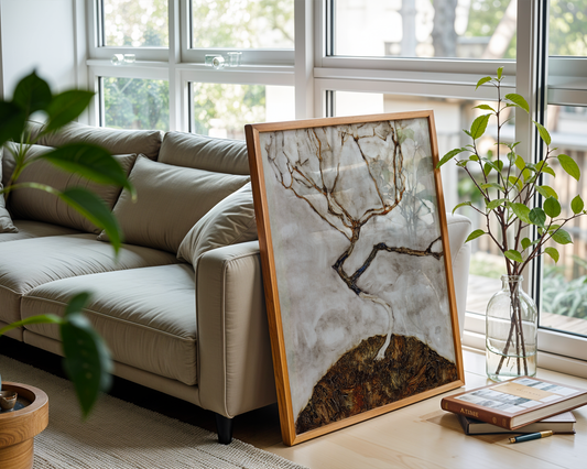 Egon Schiele - Small Tree in Late Autumn