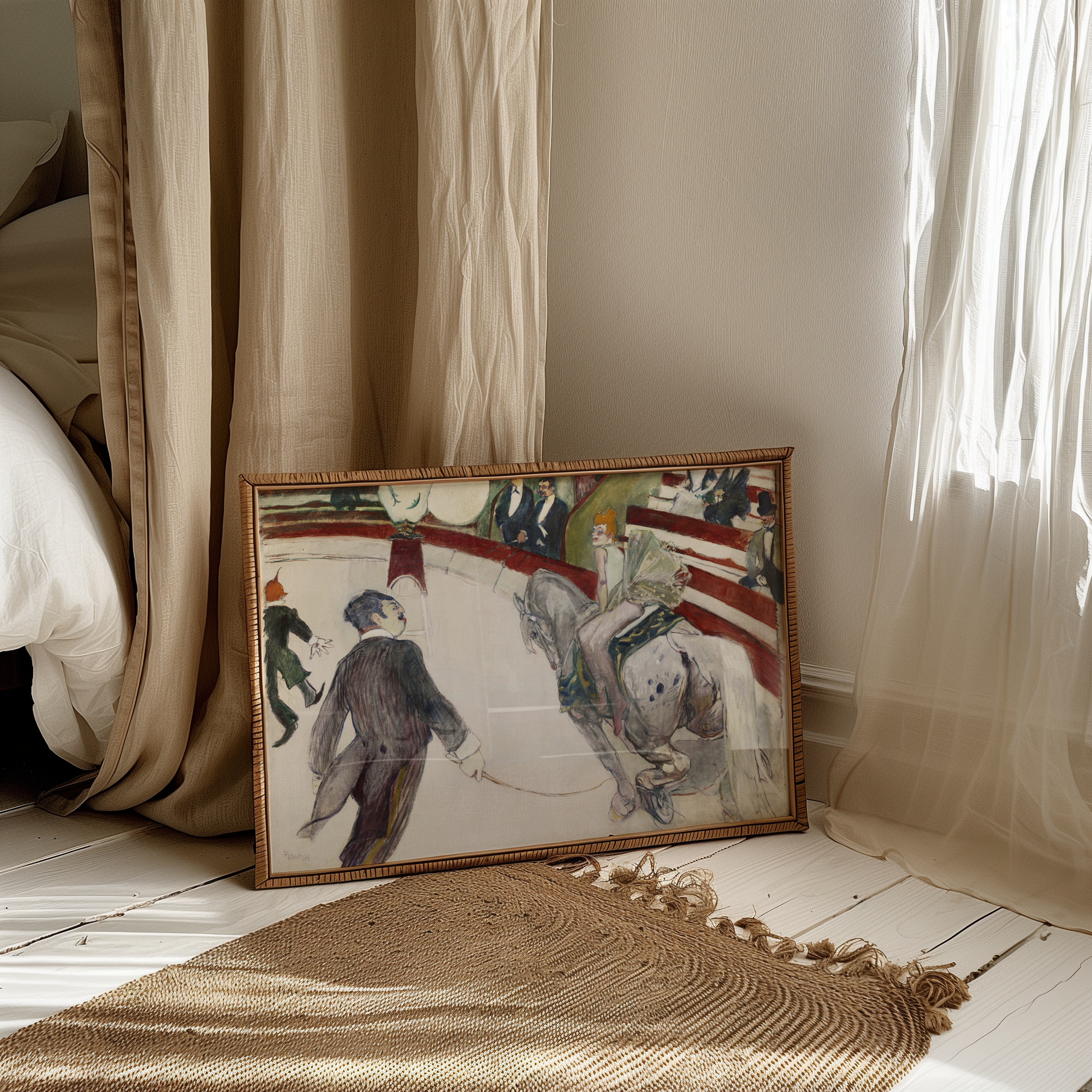 Henri de Toulouse-Lautrec - Equestrienne (At the Cirque Fernando)