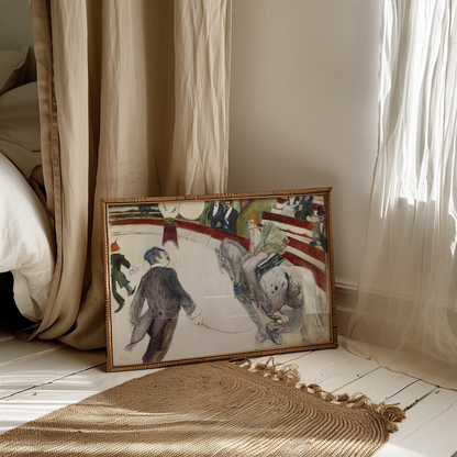 Henri de Toulouse-Lautrec - Equestrienne (At the Cirque Fernando)