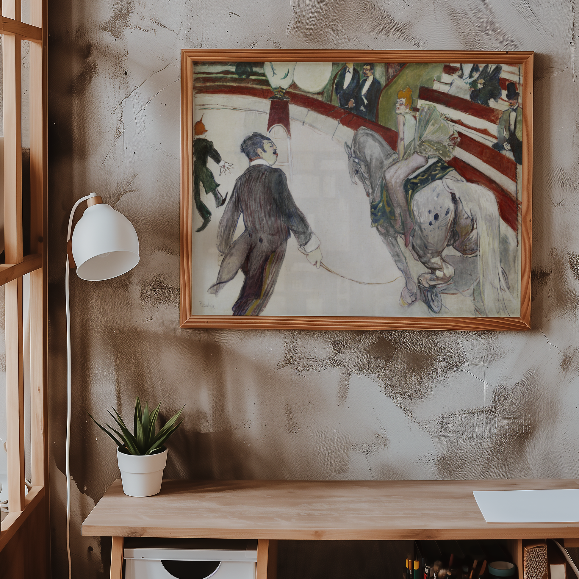 Henri de Toulouse-Lautrec - Equestrienne (At the Cirque Fernando)