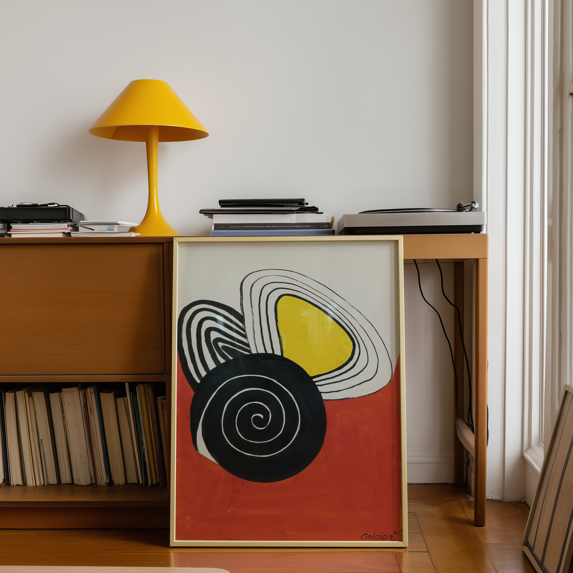 Alexander Calder - Abstracto Espiral Modernismo