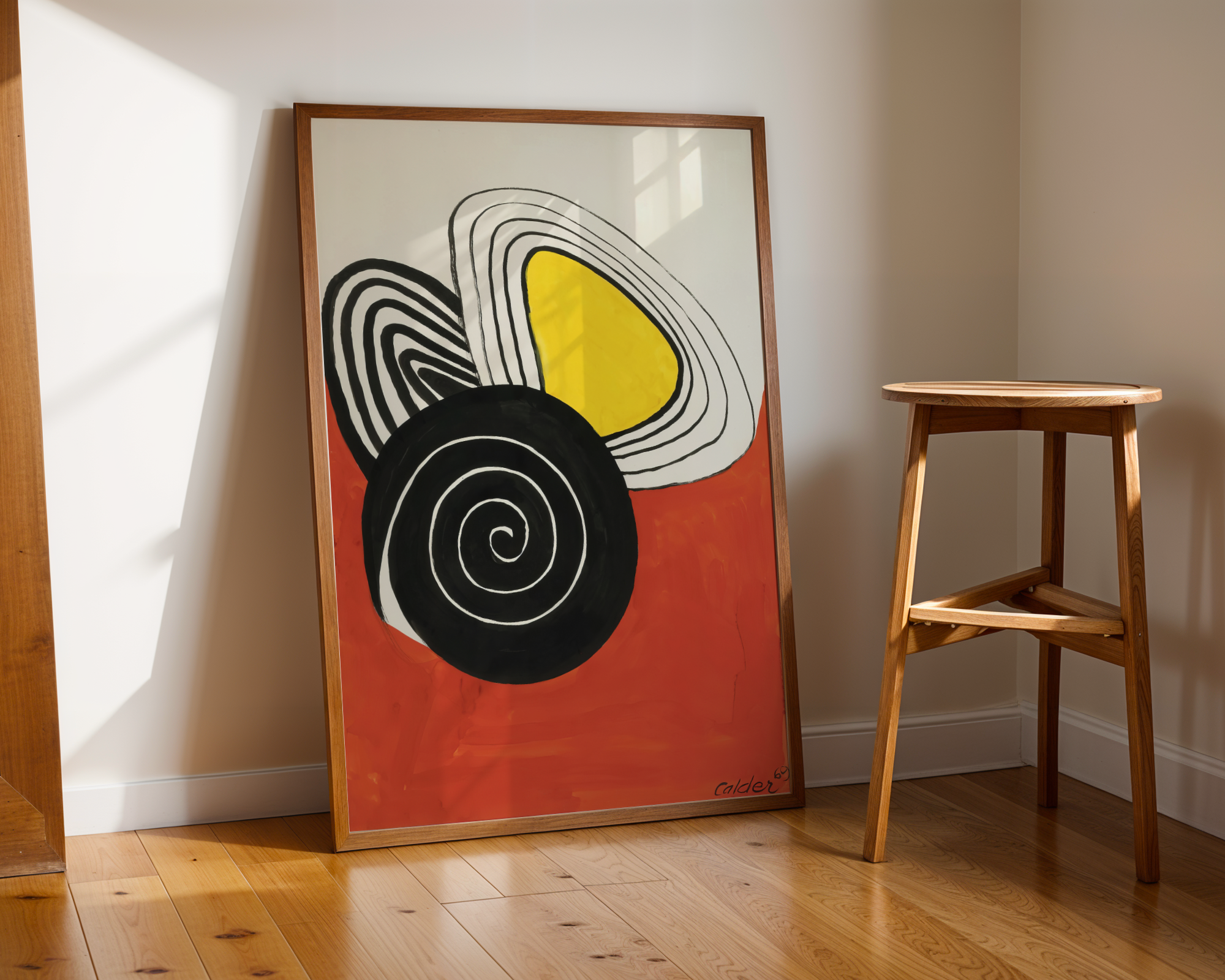 Alexander Calder - Abstracto Espiral Modernismo