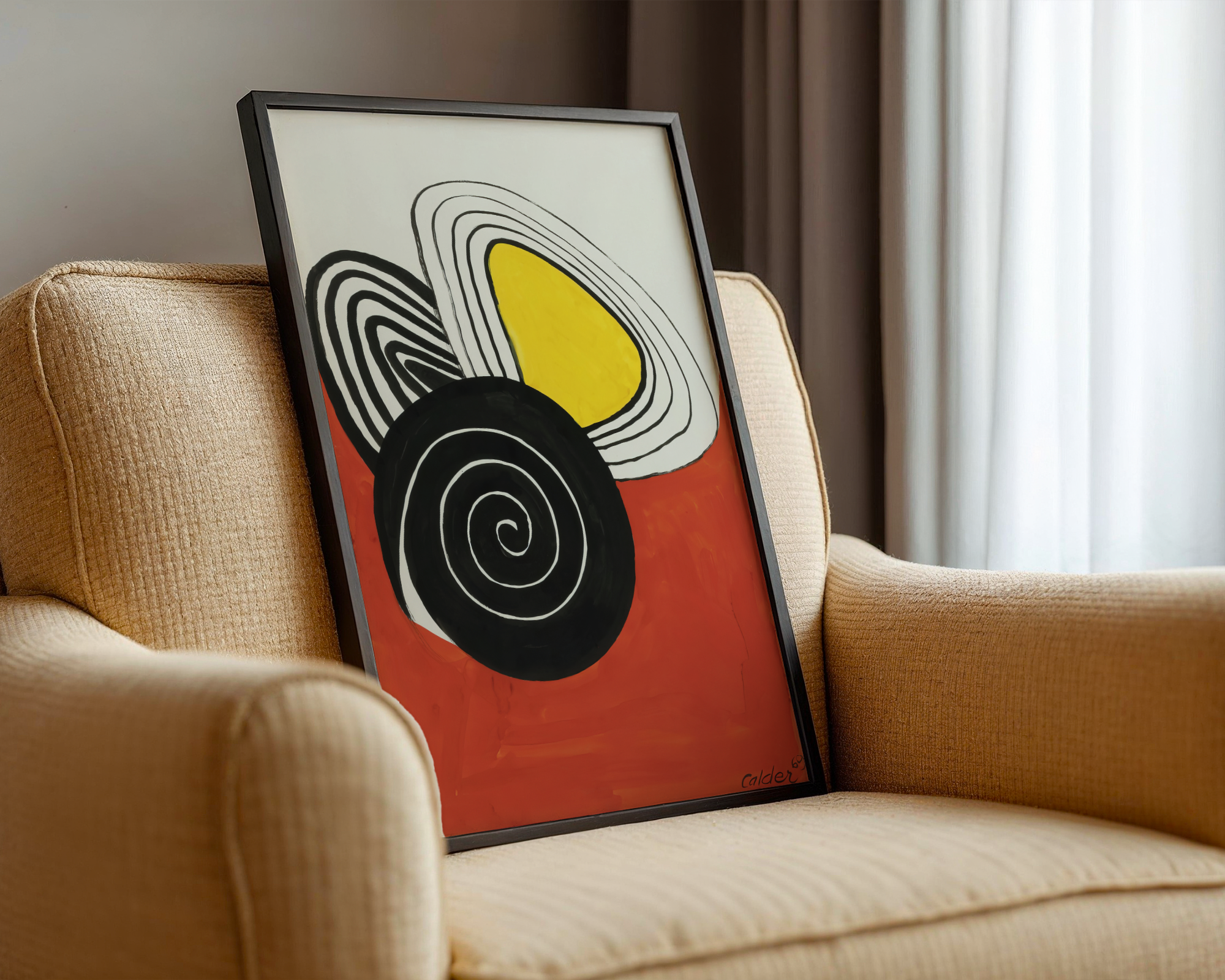 Alexander Calder - Abstracto Espiral Modernismo