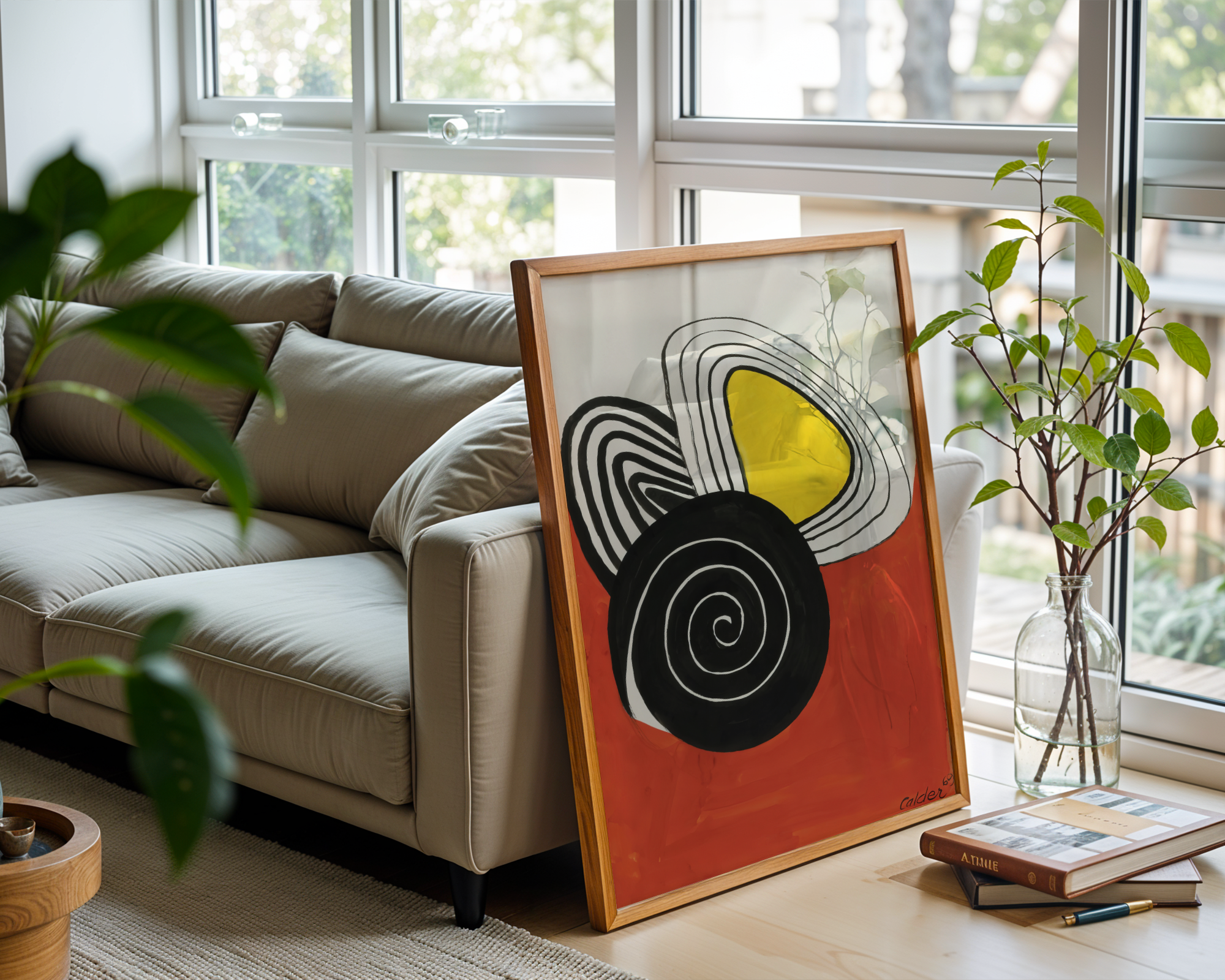 Alexander Calder - Abstracto Espiral Modernismo