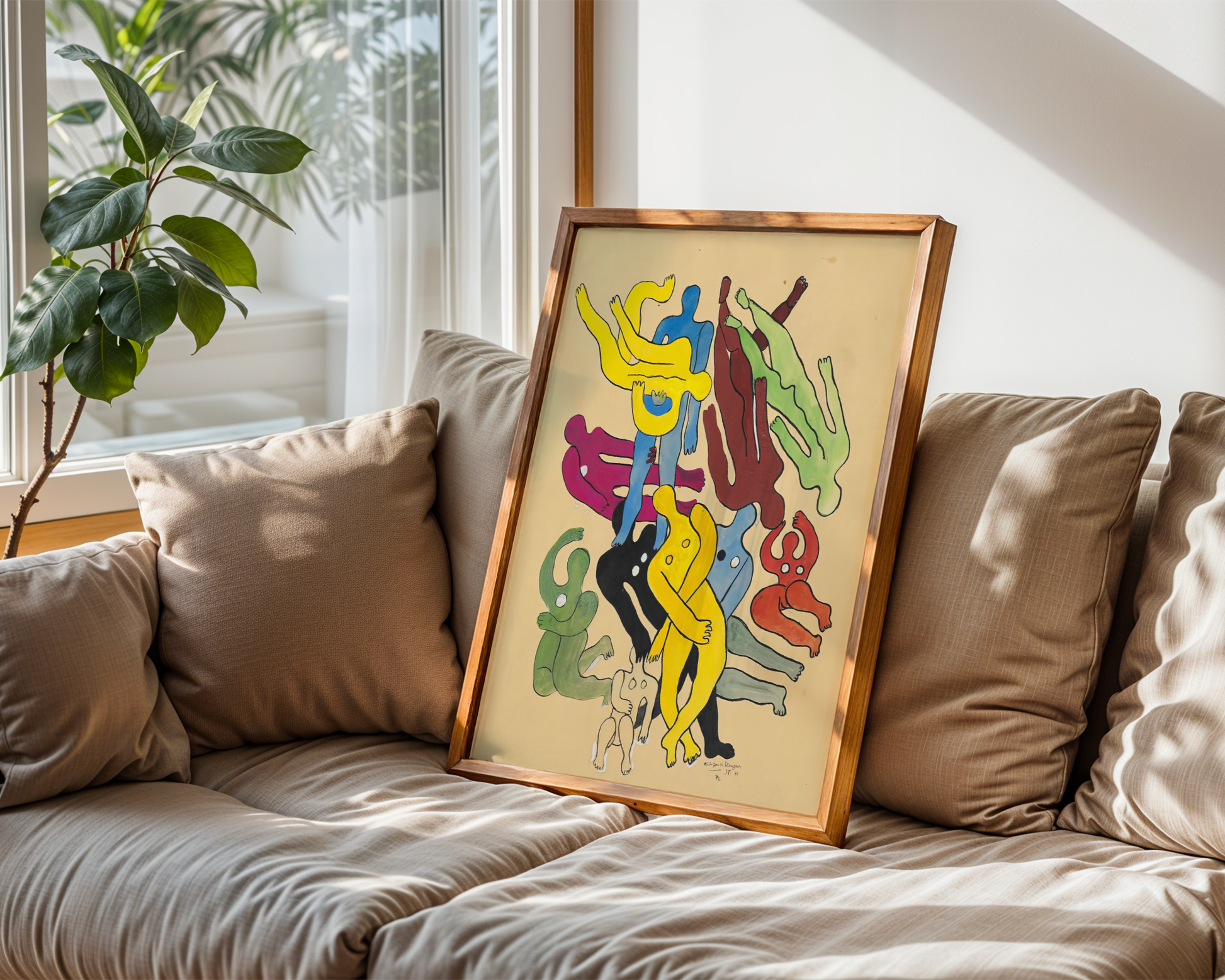 Fernand Léger - Étude pour les plongeurs