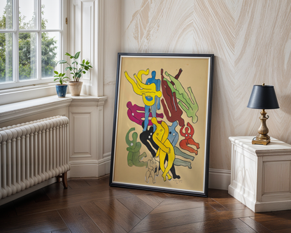 Fernand Léger - Étude pour les plongeurs