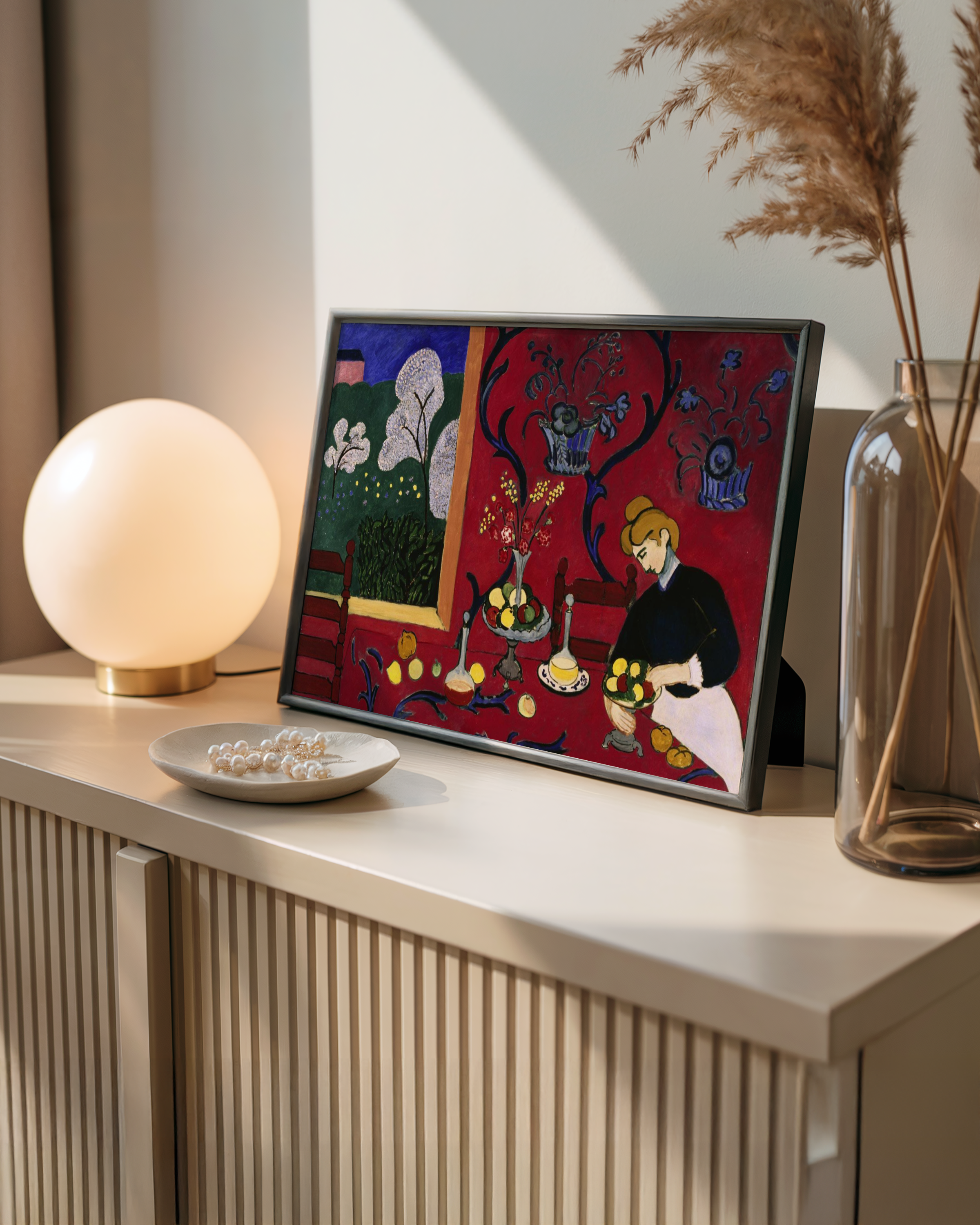 Henri Matisse - The Dessert: Harmony in Red
