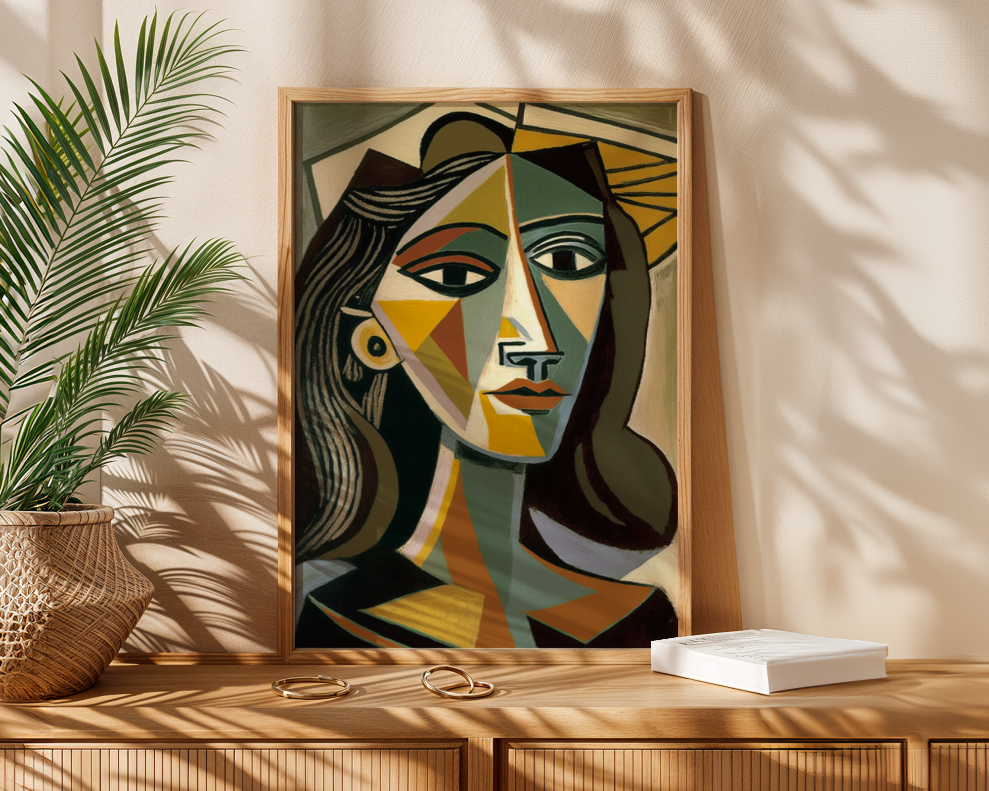 Pablo Picasso - Femme Cubisme Elegance