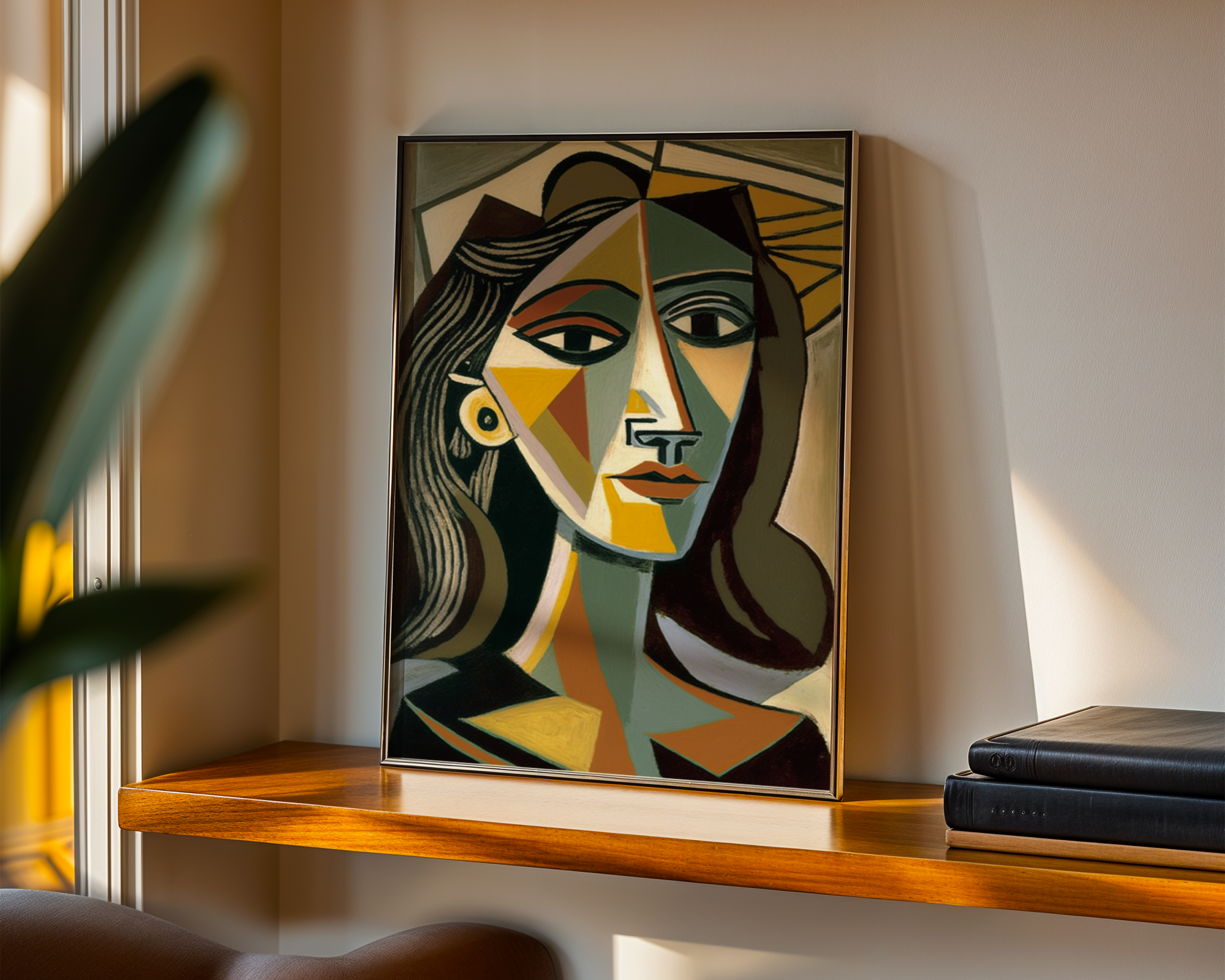 Pablo Picasso - Femme Cubisme Elegance