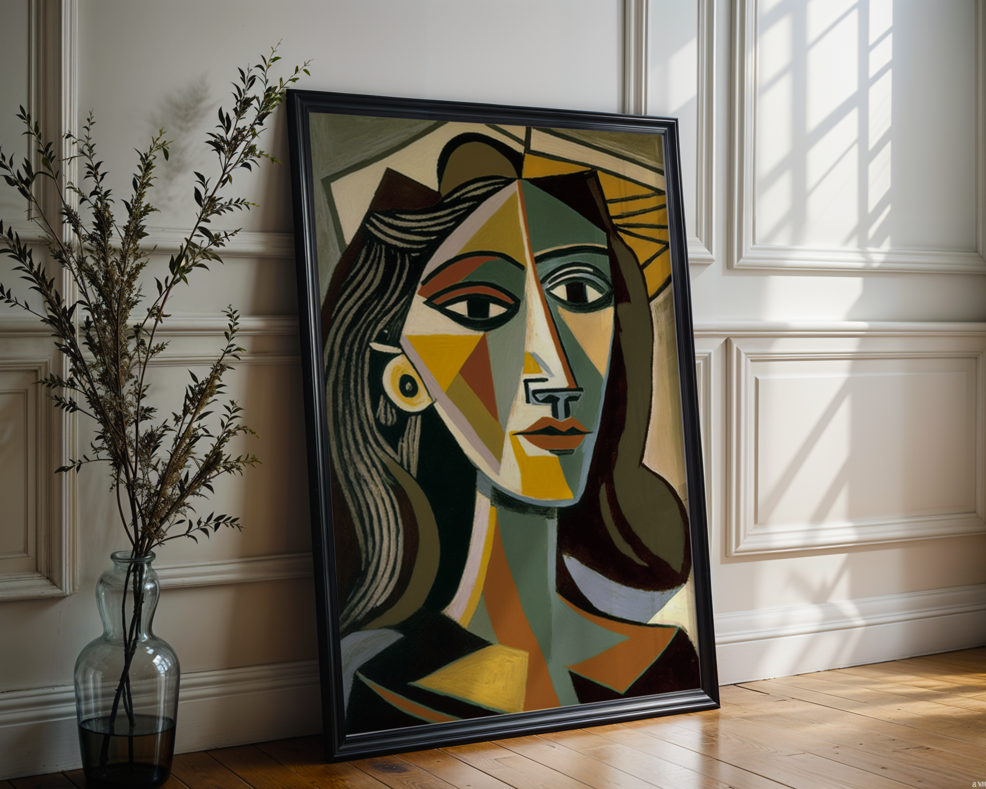 Pablo Picasso - Femme Cubisme Elegance