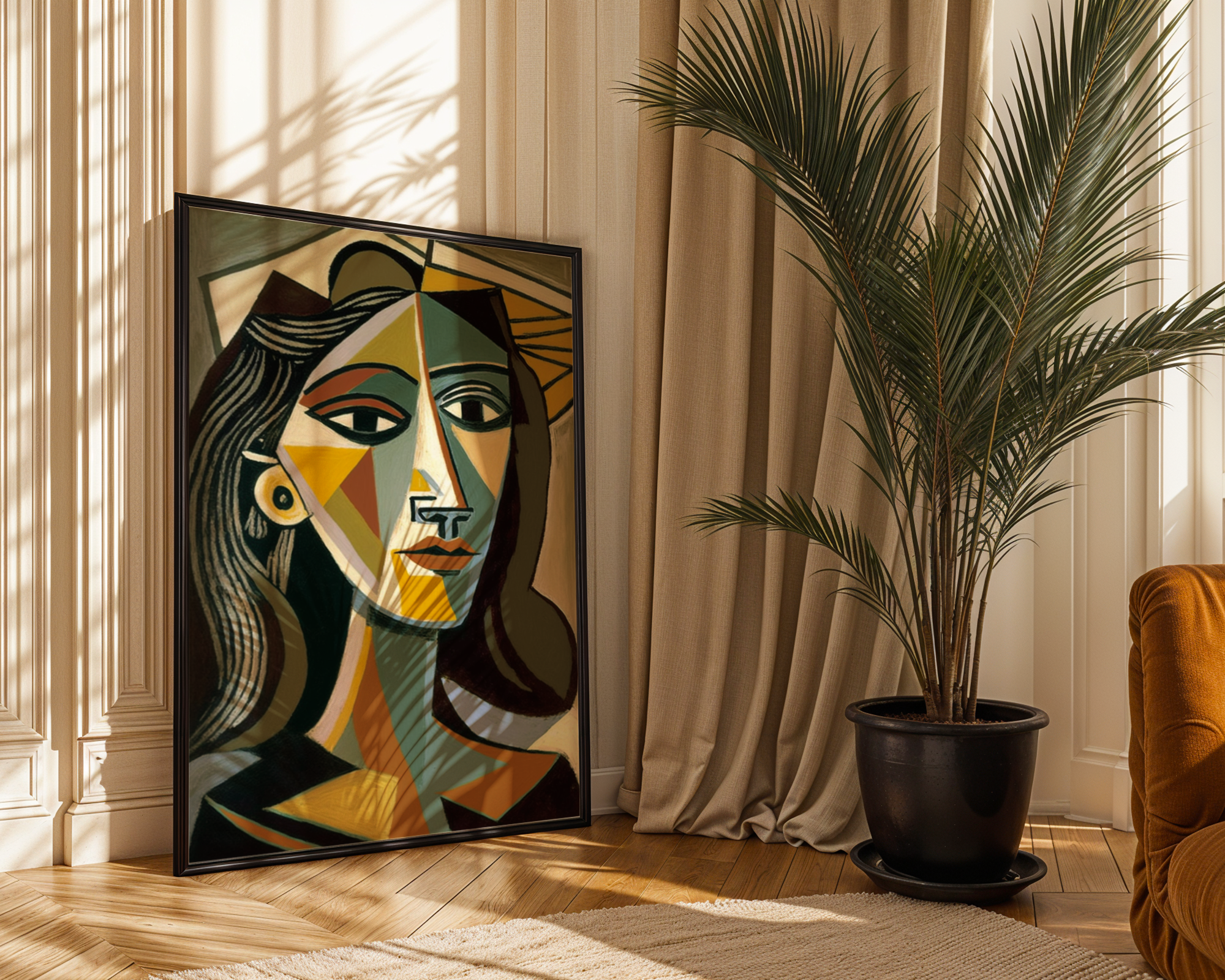 Pablo Picasso - Femme Cubisme Elegance