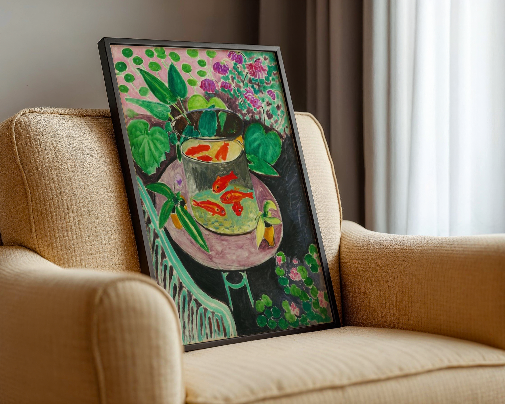Henri Matisse - Goldfish (1912)