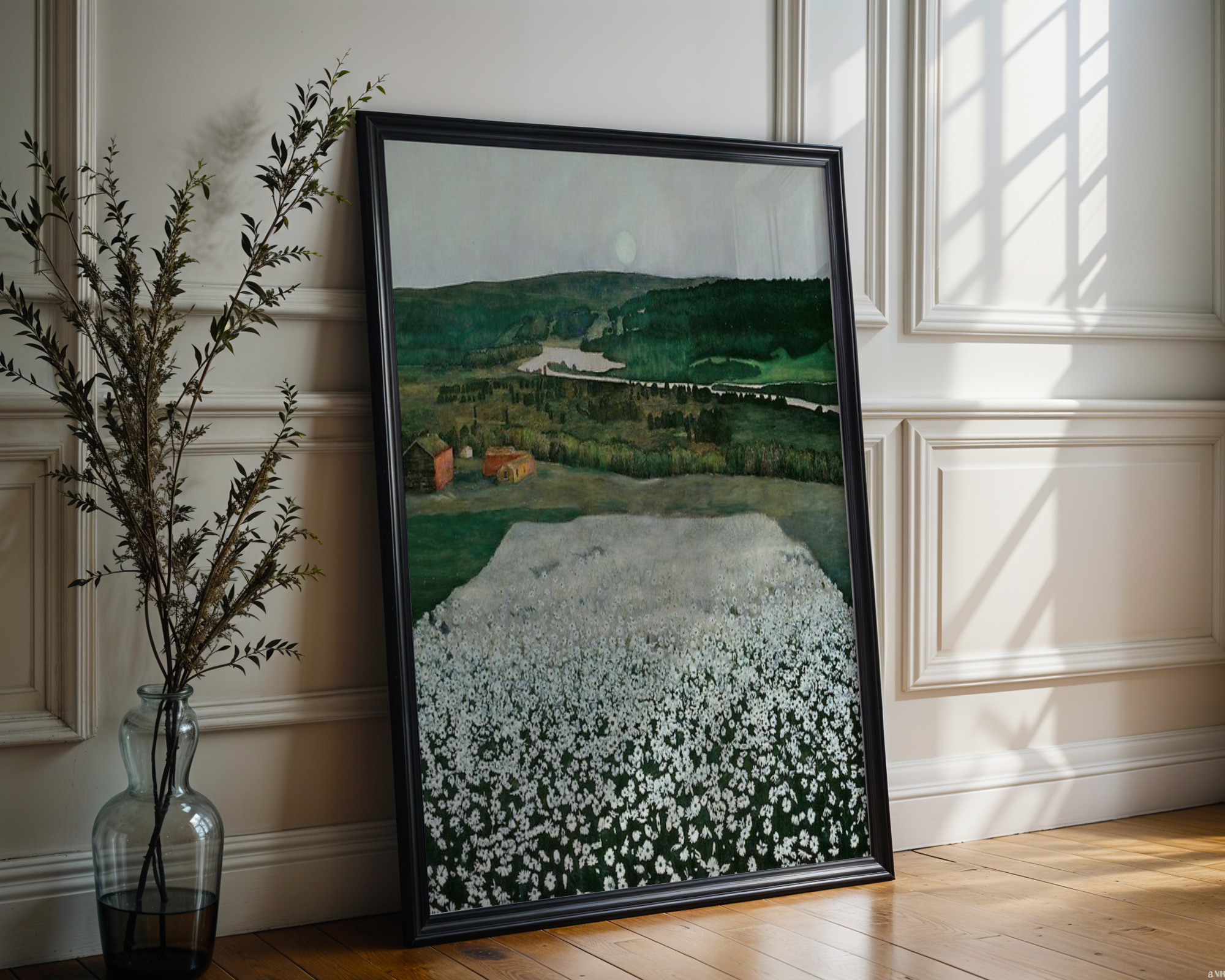 Harald Sohlberg - Blomstereng i nord