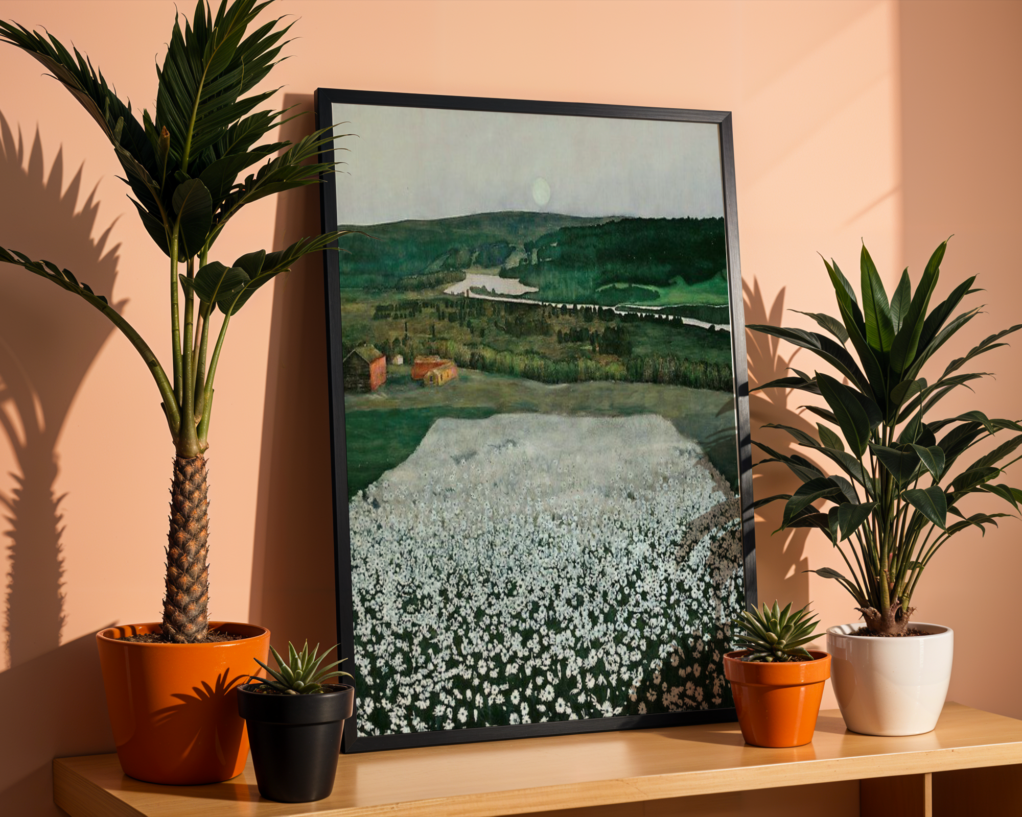 Harald Sohlberg - Blomstereng i nord